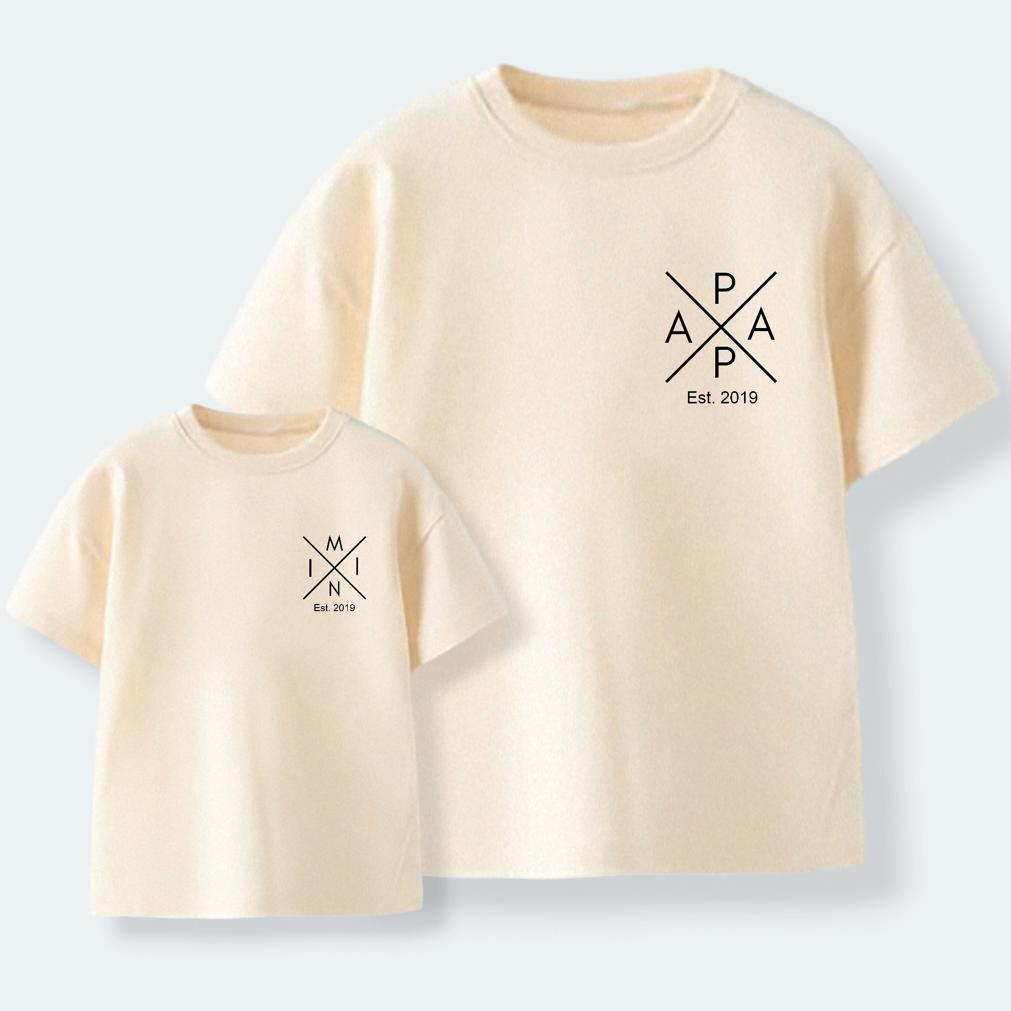 Camiseta Papa-Mama X Mini