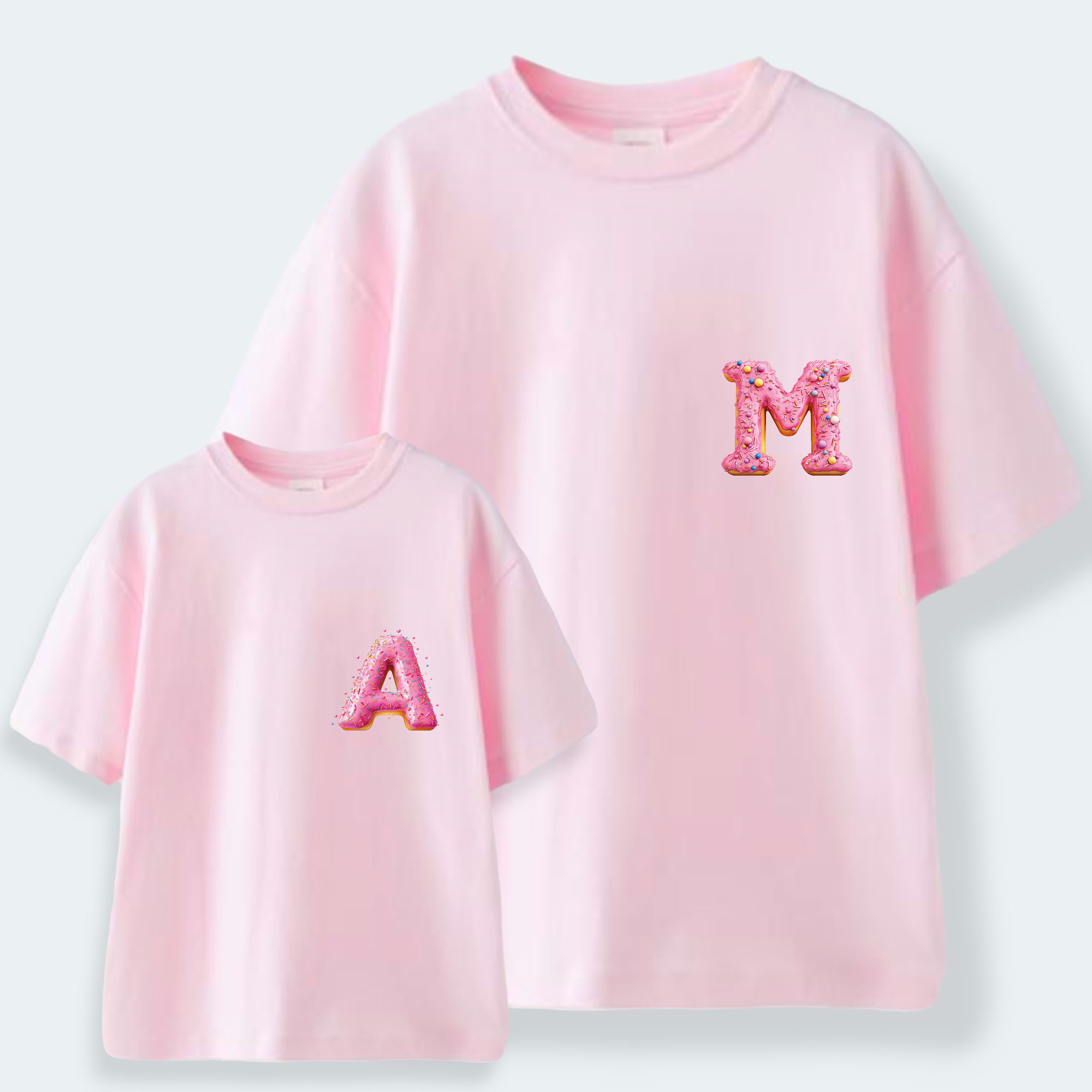 Camiseta Personalizada Inicial Donut