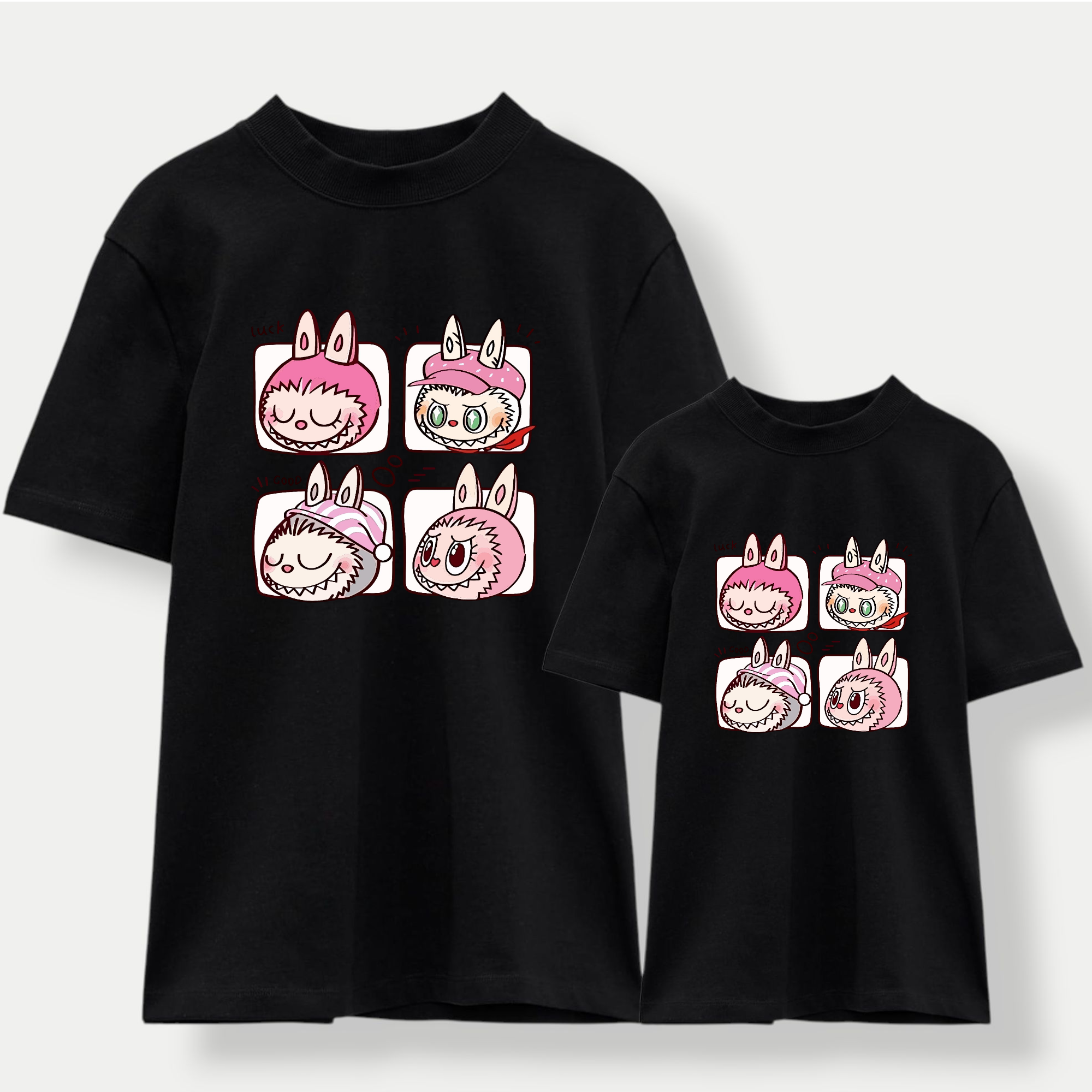 Camiseta Labubu good luck