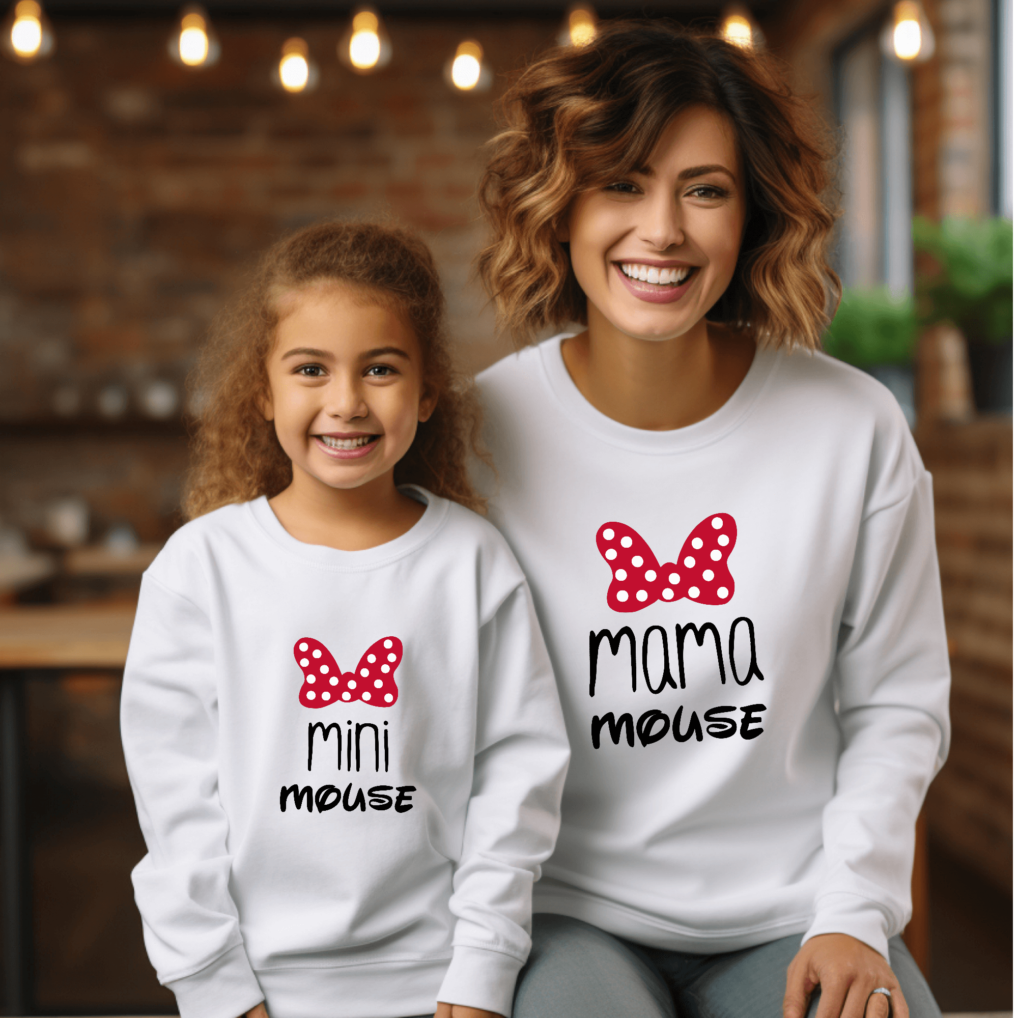 Mama-Daddy Mouse Mini Mouse Sweatshirt