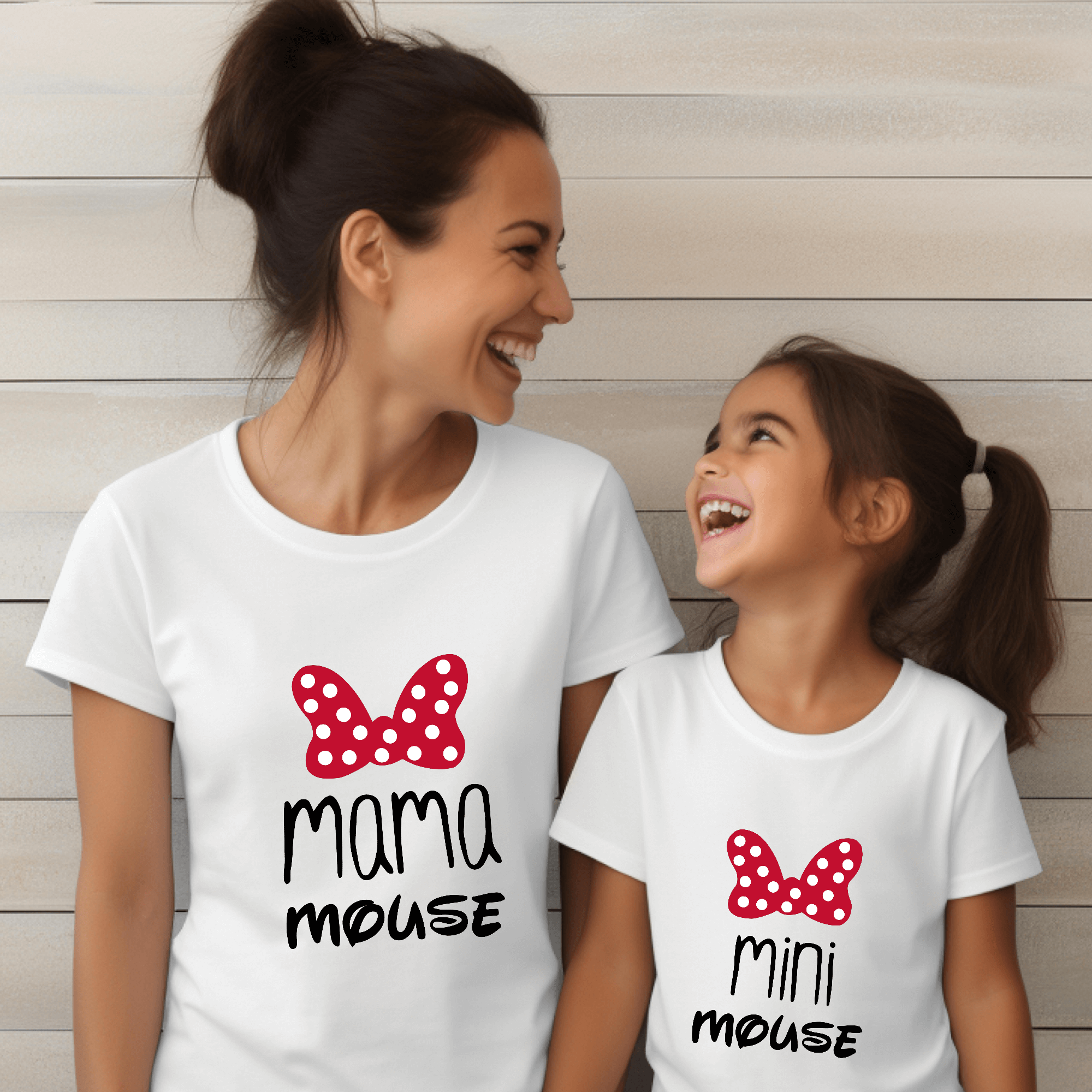 T-shirt del mouse Mama-Daddy