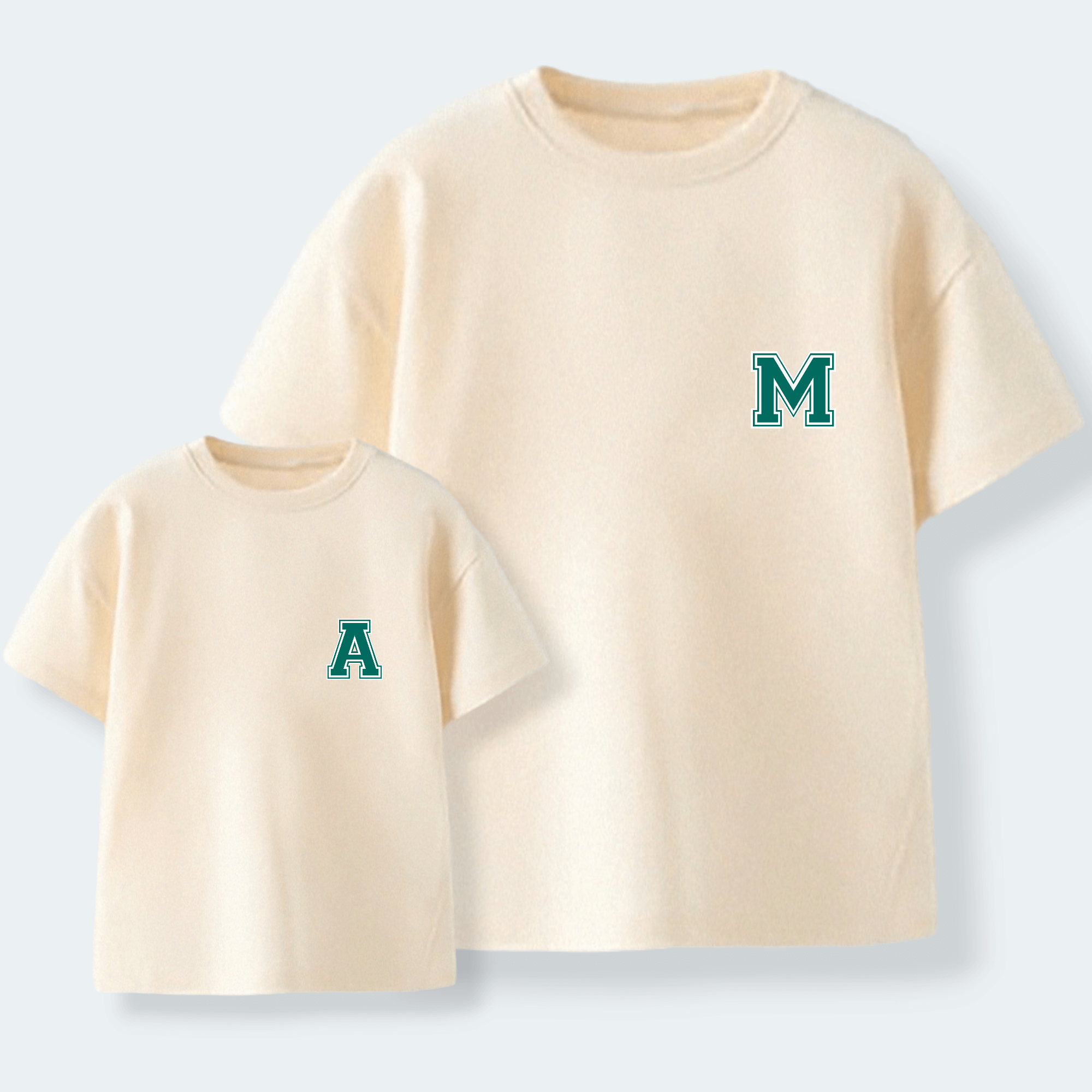 Mini-Blue T -Shirt initial