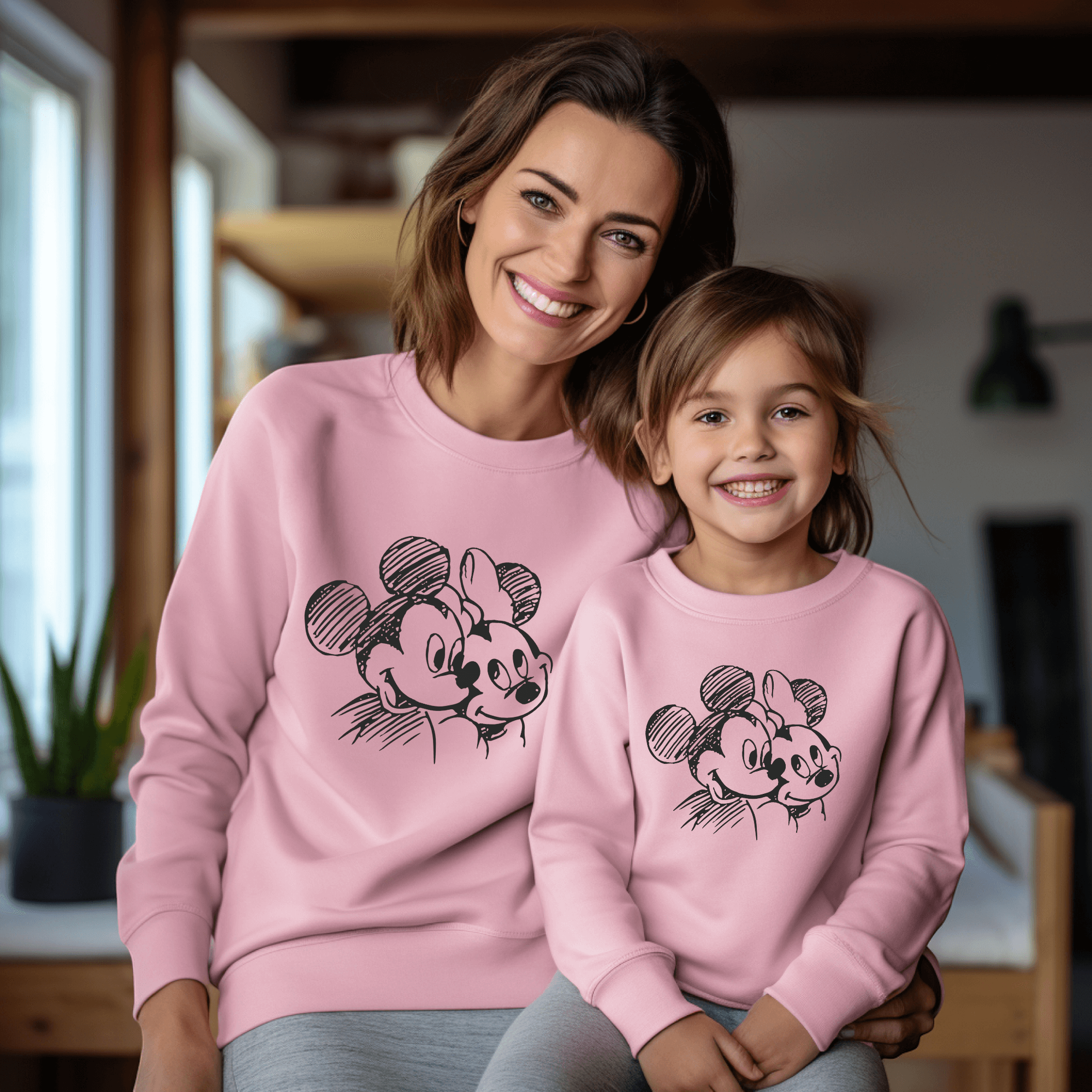 Sudadera Mickey-Minnie Lápiz