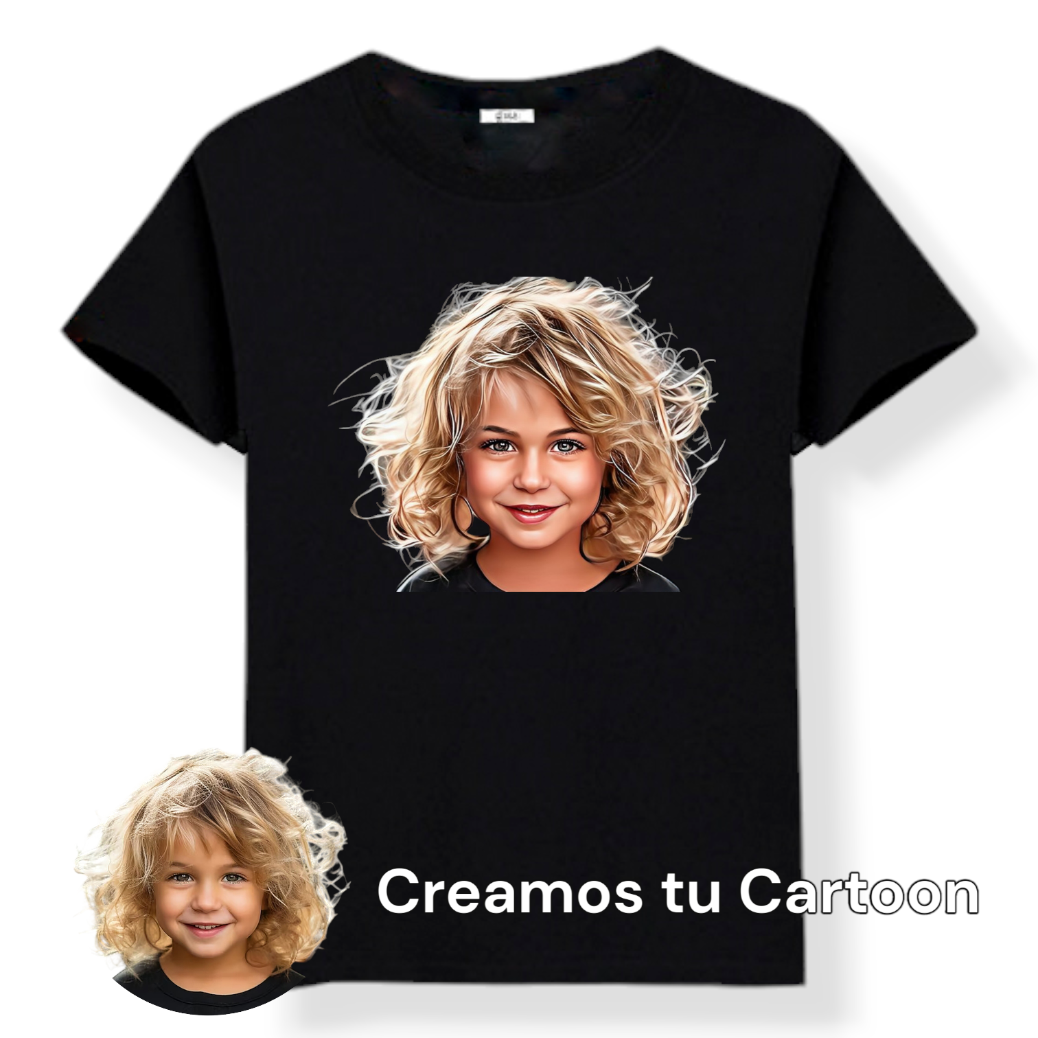 Camiseta King-Queen-Prinss-Príncipe Corona