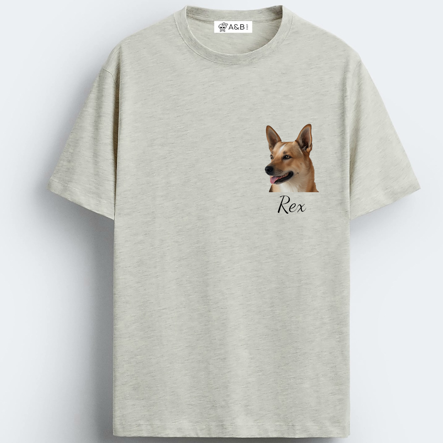 Camiseta Mascota Foto Personalizada Mini