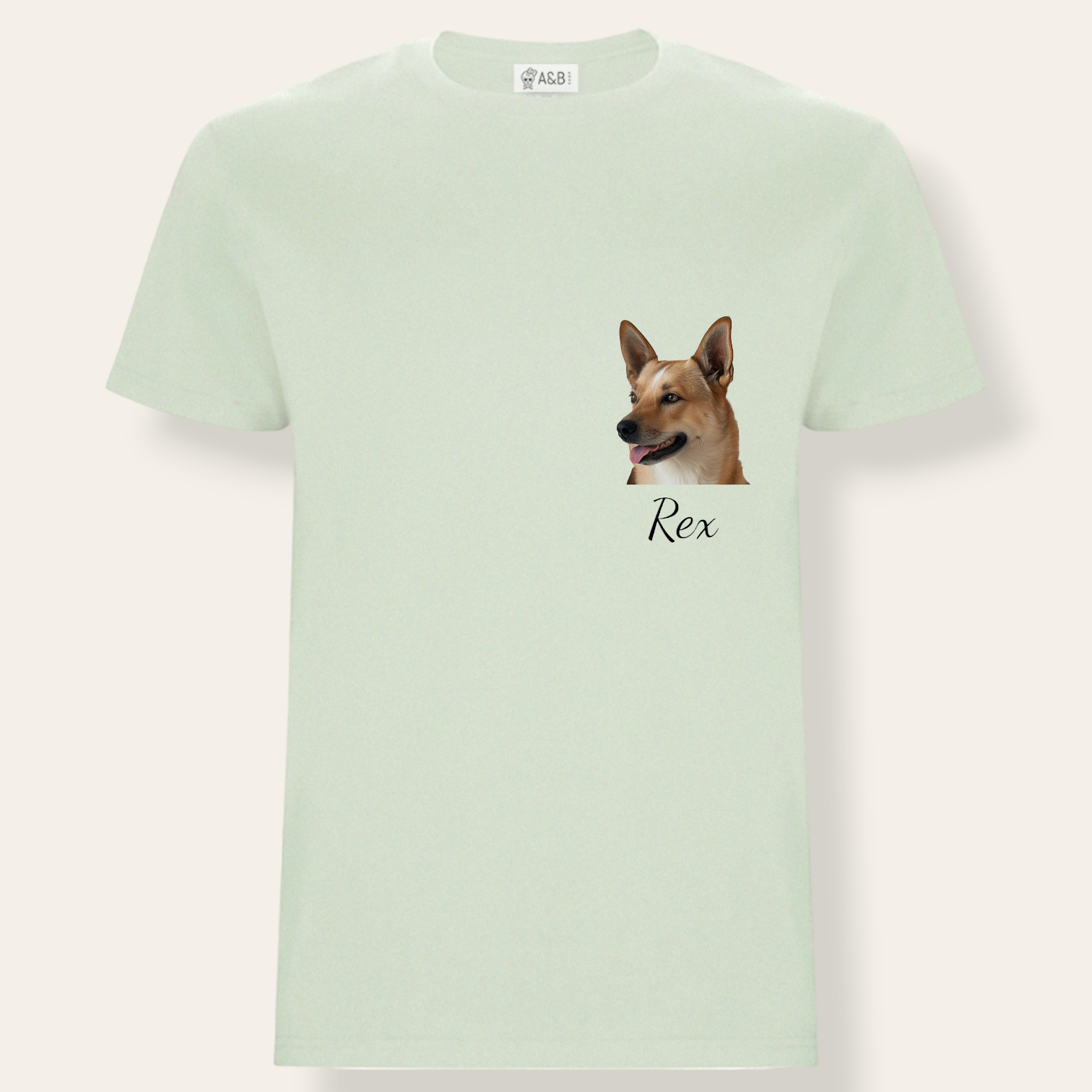 Camiseta Mascota Foto Personalizada Mini