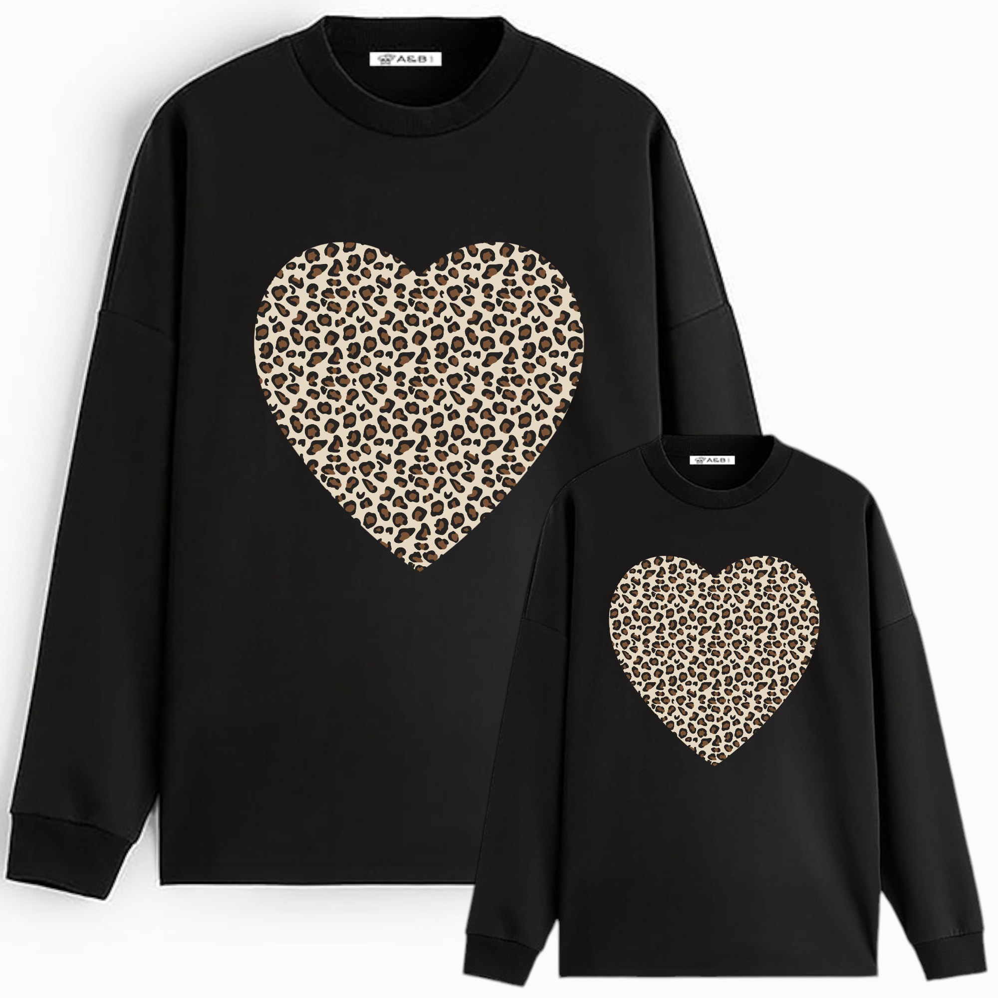 Sweat-shirt maman et fille