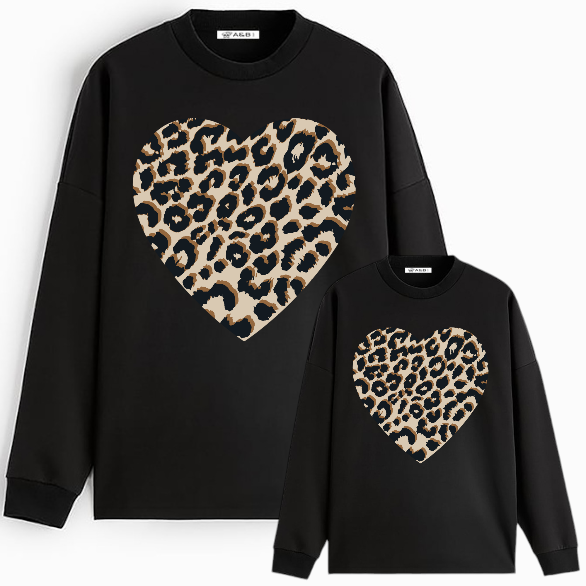 Sweat-shirt maman et fille