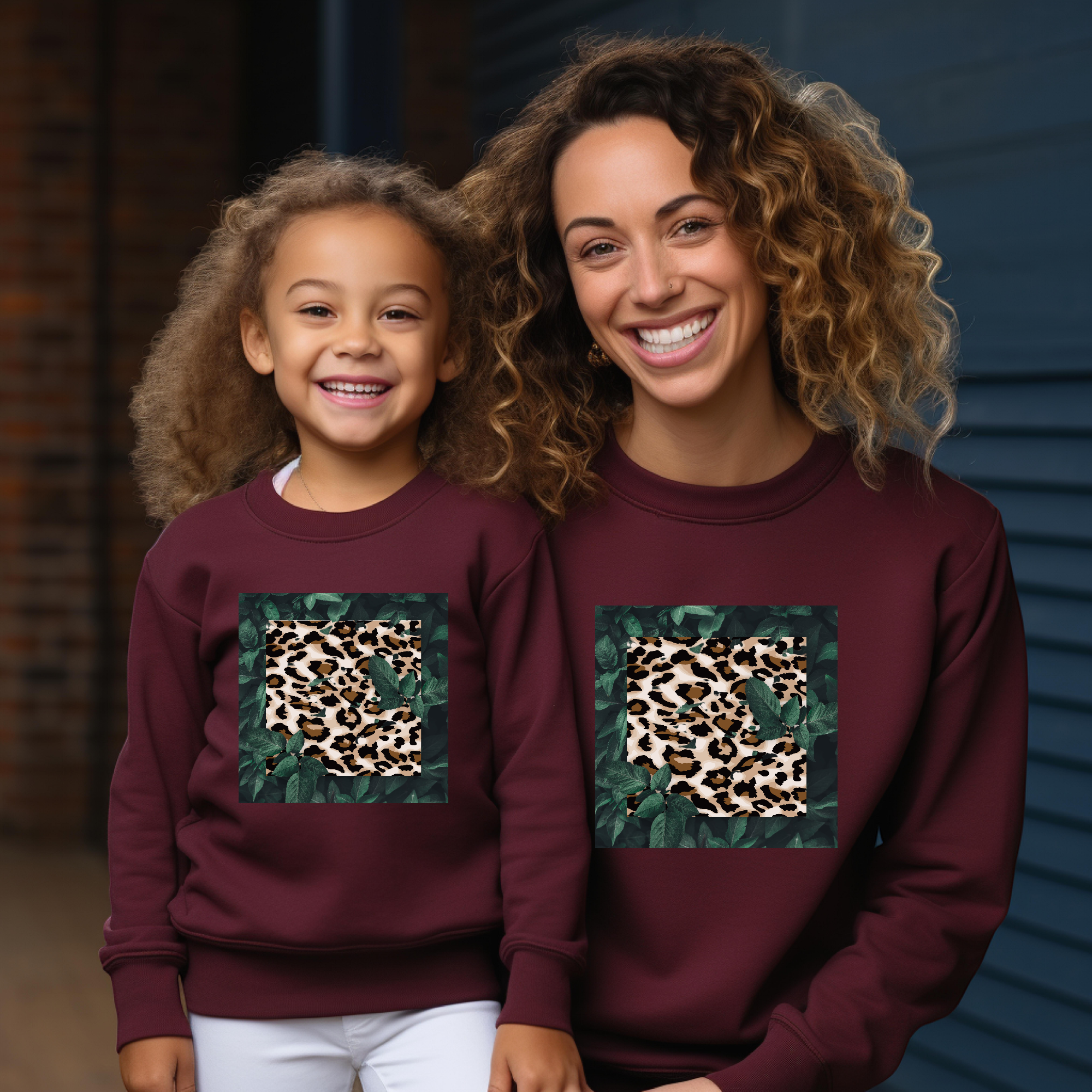 Mama und Mädchen Sweatshirt