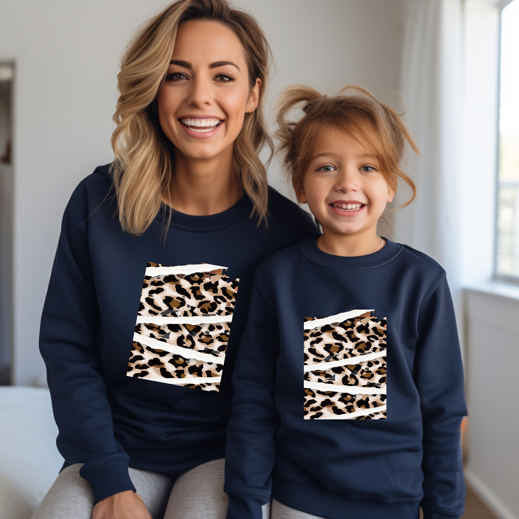 Mama und Mädchen Sweatshirt