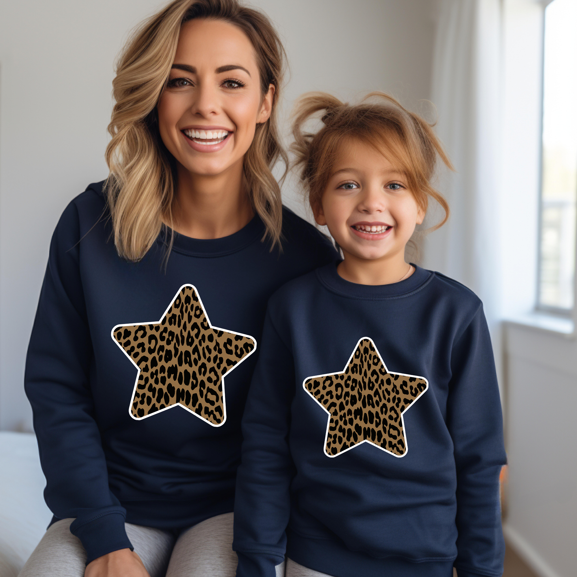 Sweat-shirt maman et fille