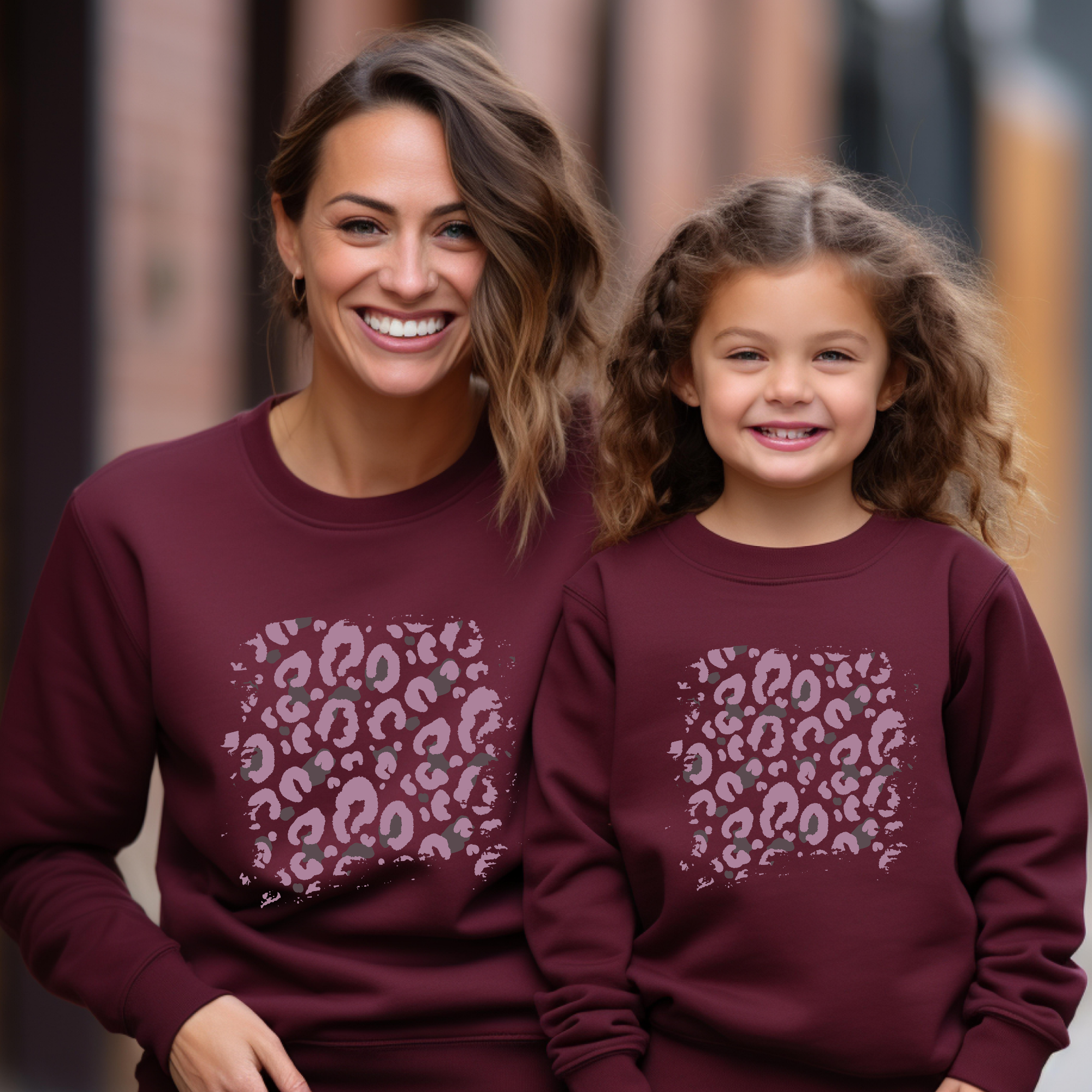 Mama und Mädchen Sweatshirt