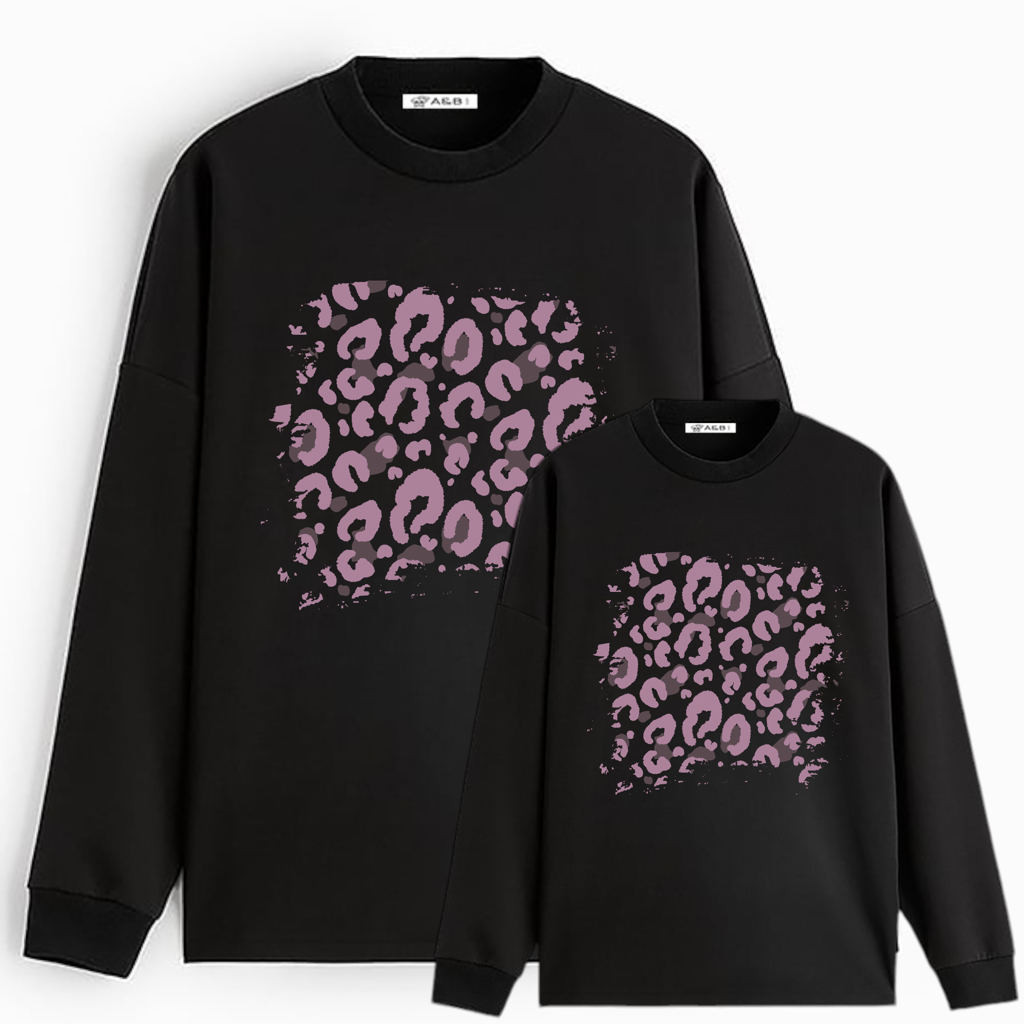 Sudadera chic animal print