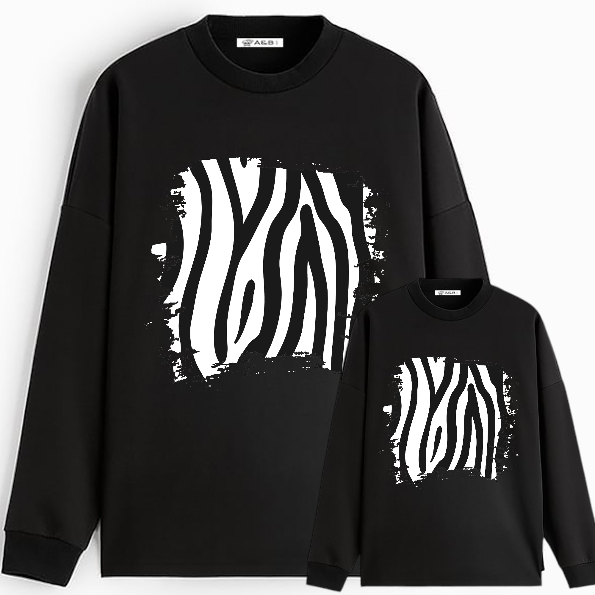 Sweat-shirt maman et fille