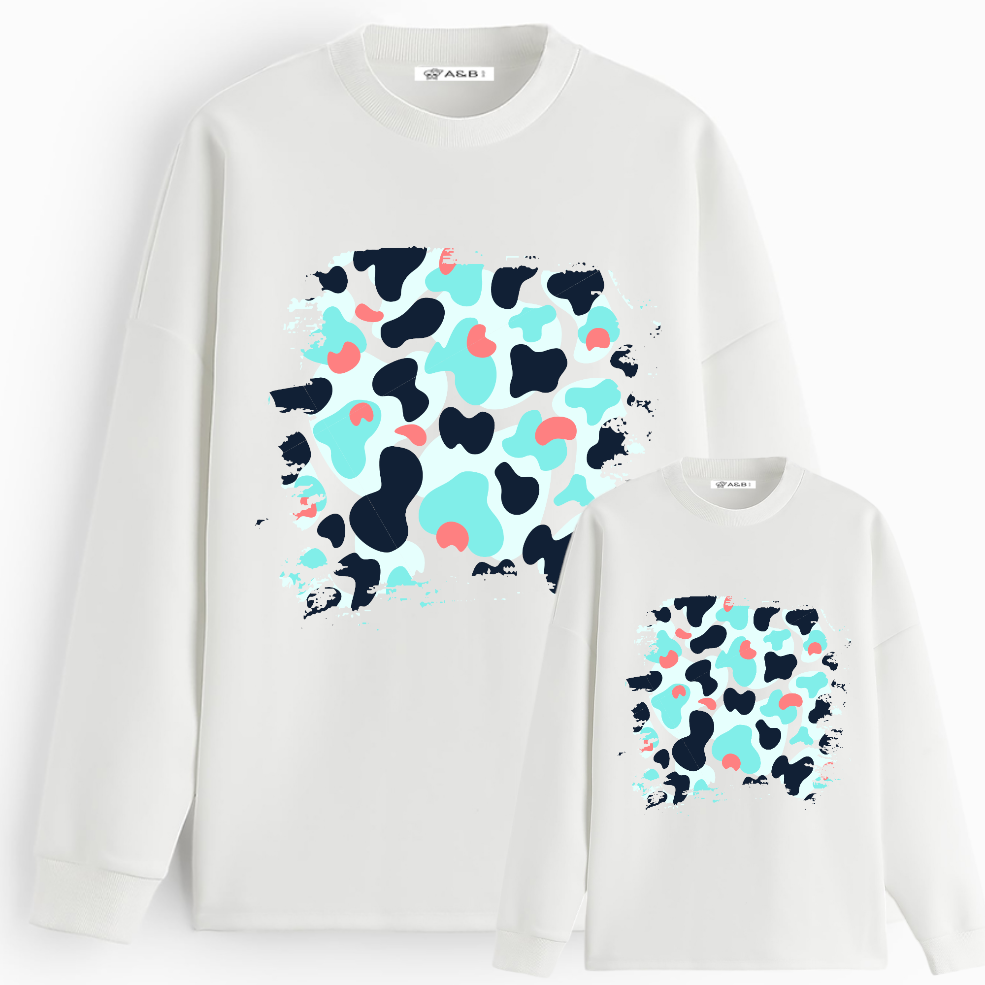 Mama und Mädchen Sweatshirt