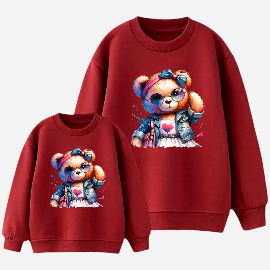 Sudadera Osita chic