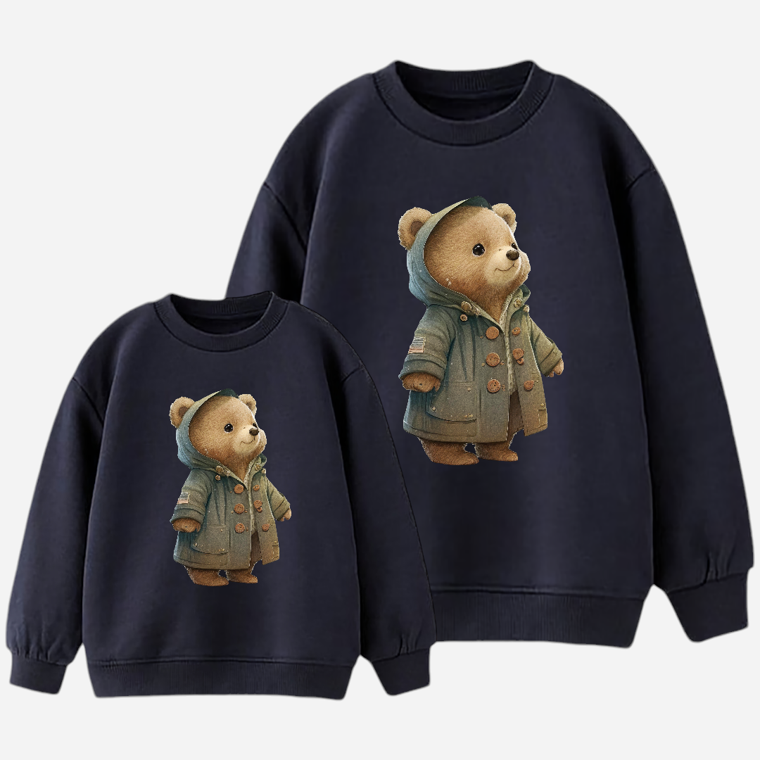 Sweat-shirt maman et fille