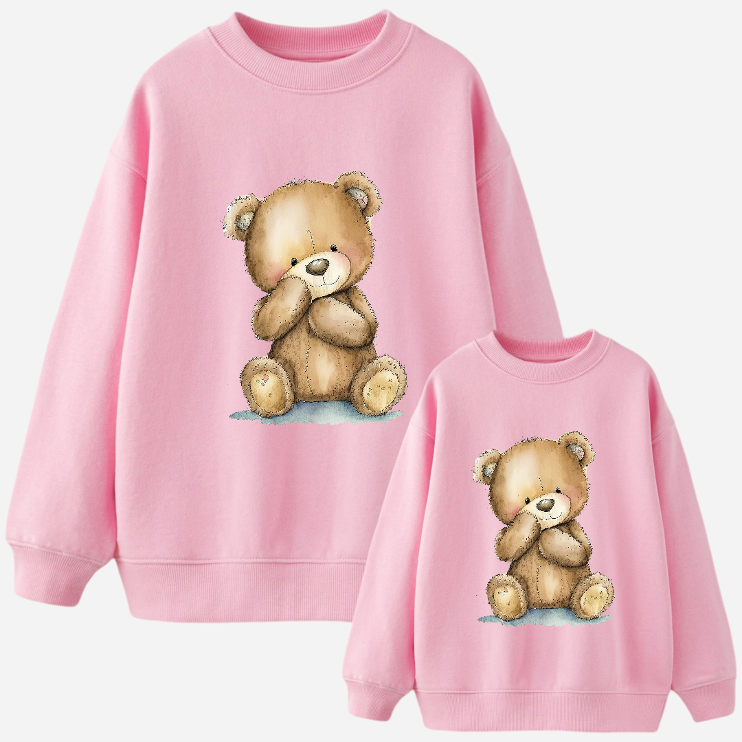 Sweat-shirt maman et fille