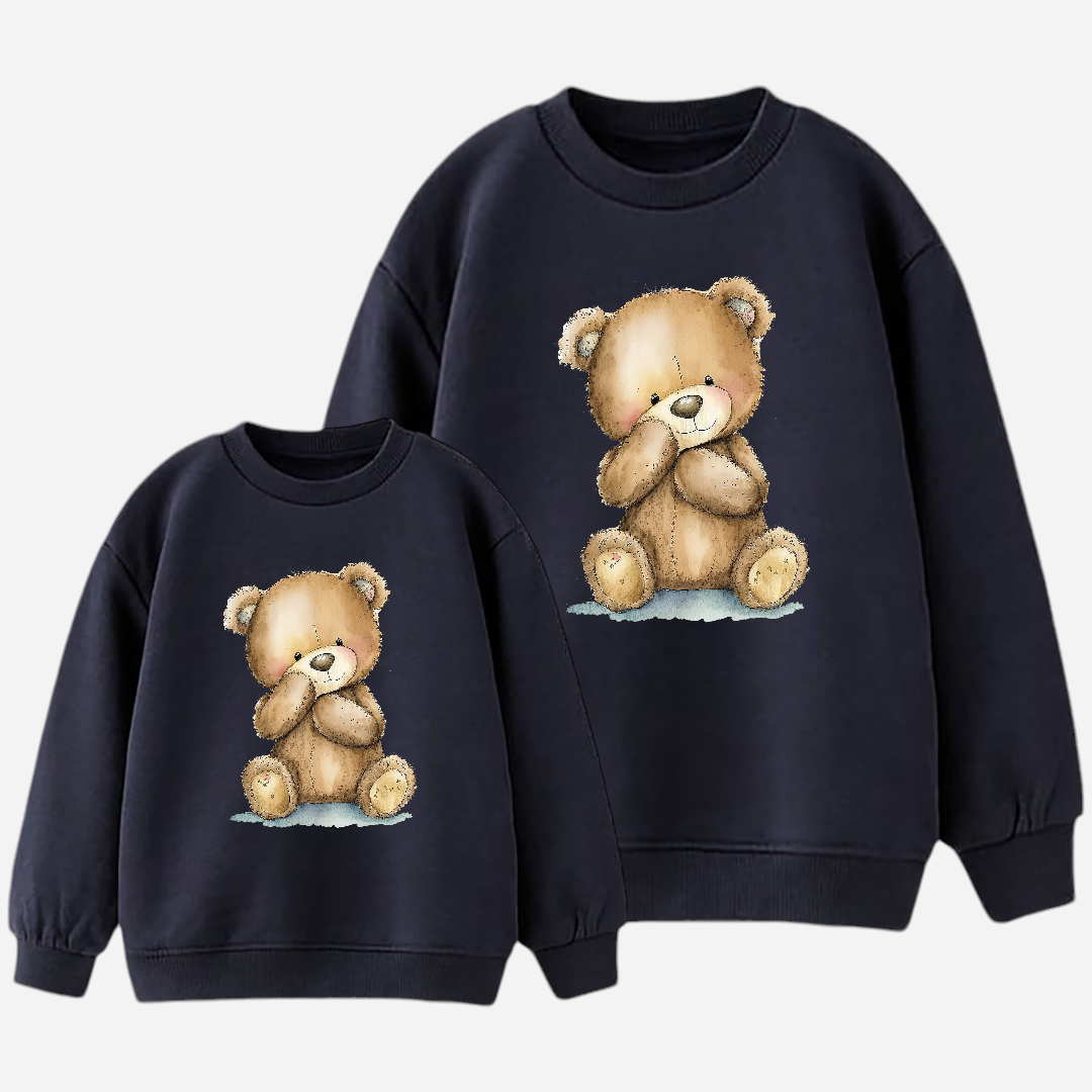 Sweat-shirt maman et fille