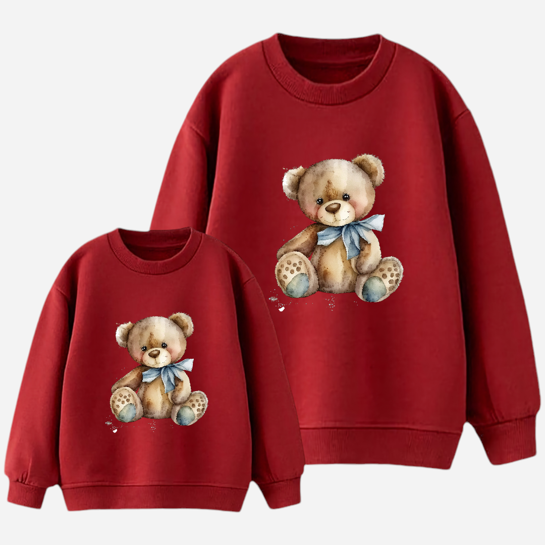 Sweat-shirt maman et fille