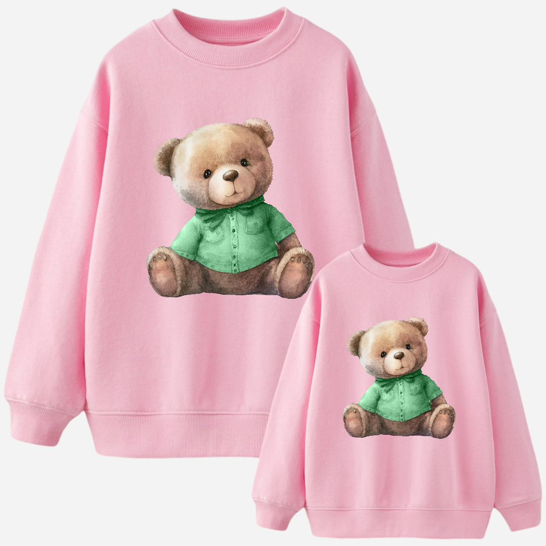 Sweat-shirt maman et fille