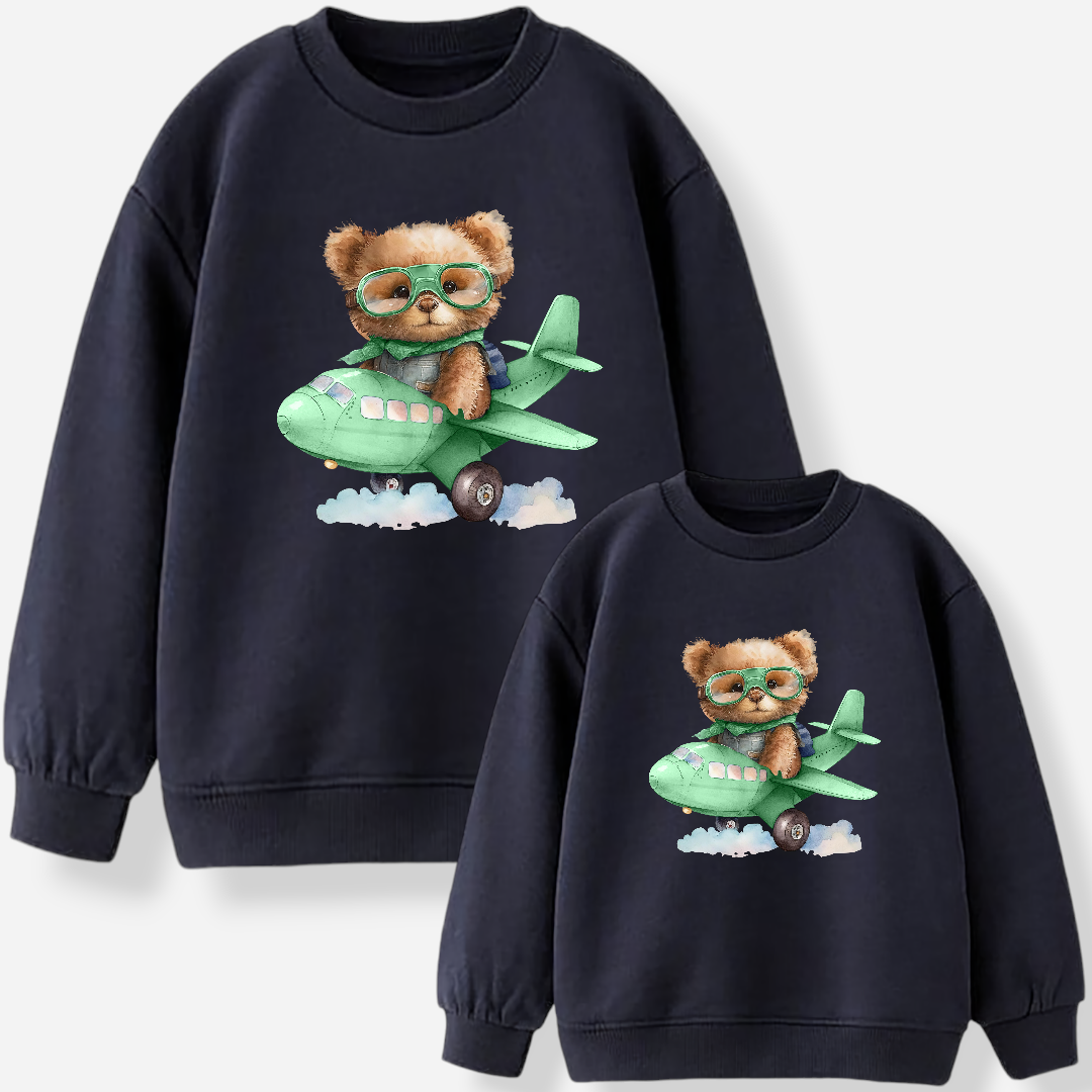 Sweat-shirt maman et fille