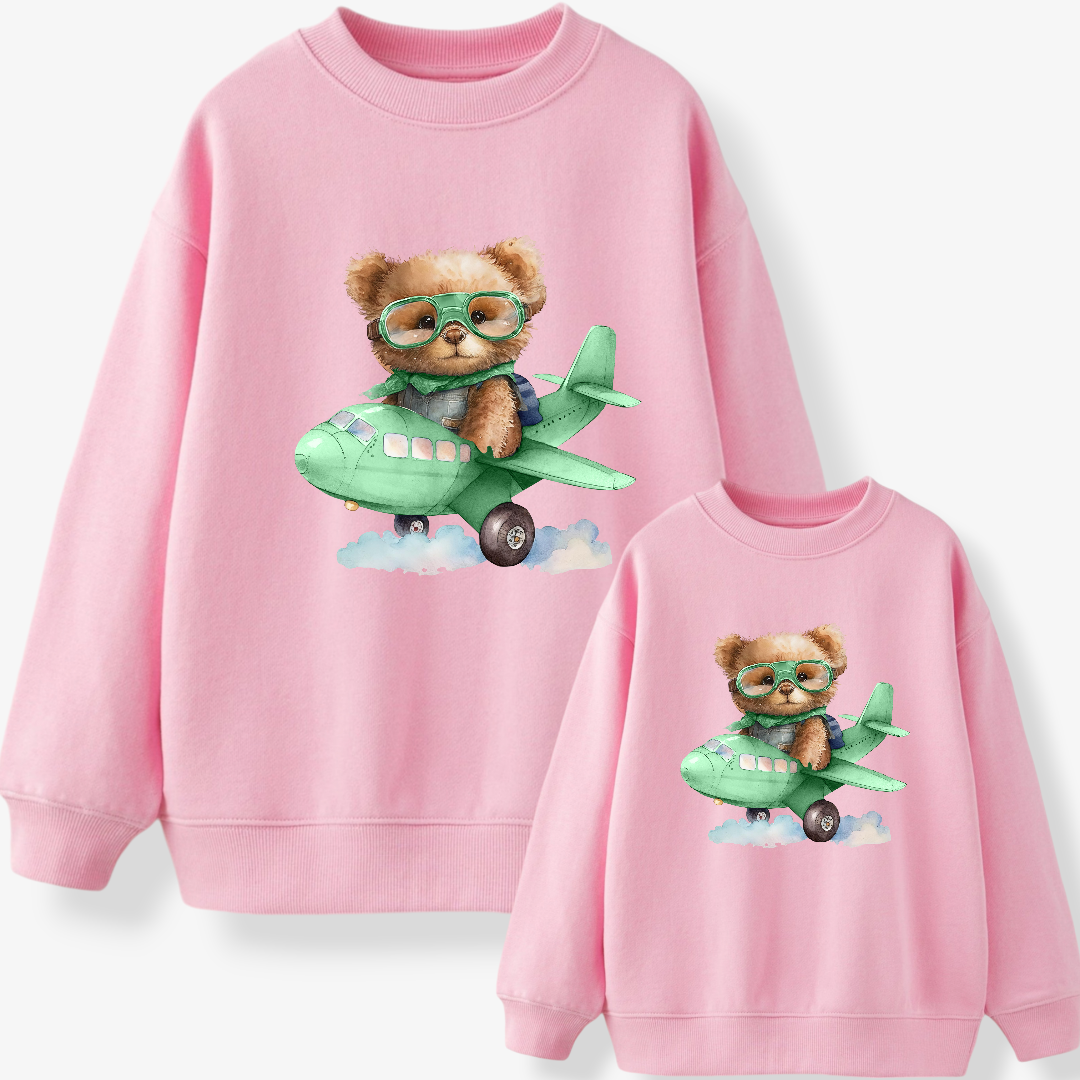 Sweat-shirt maman et fille