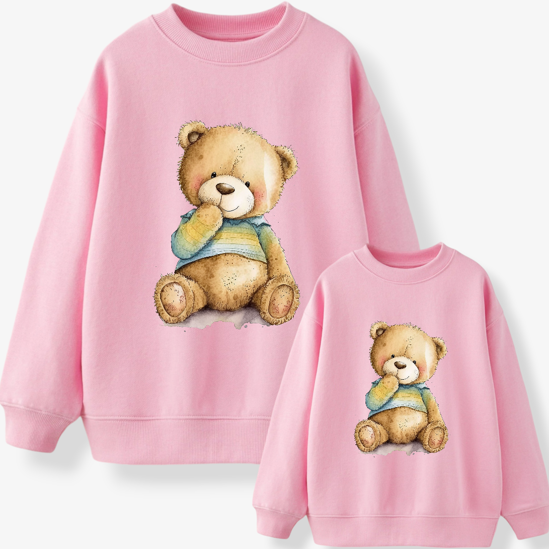 Sweat-shirt maman et fille