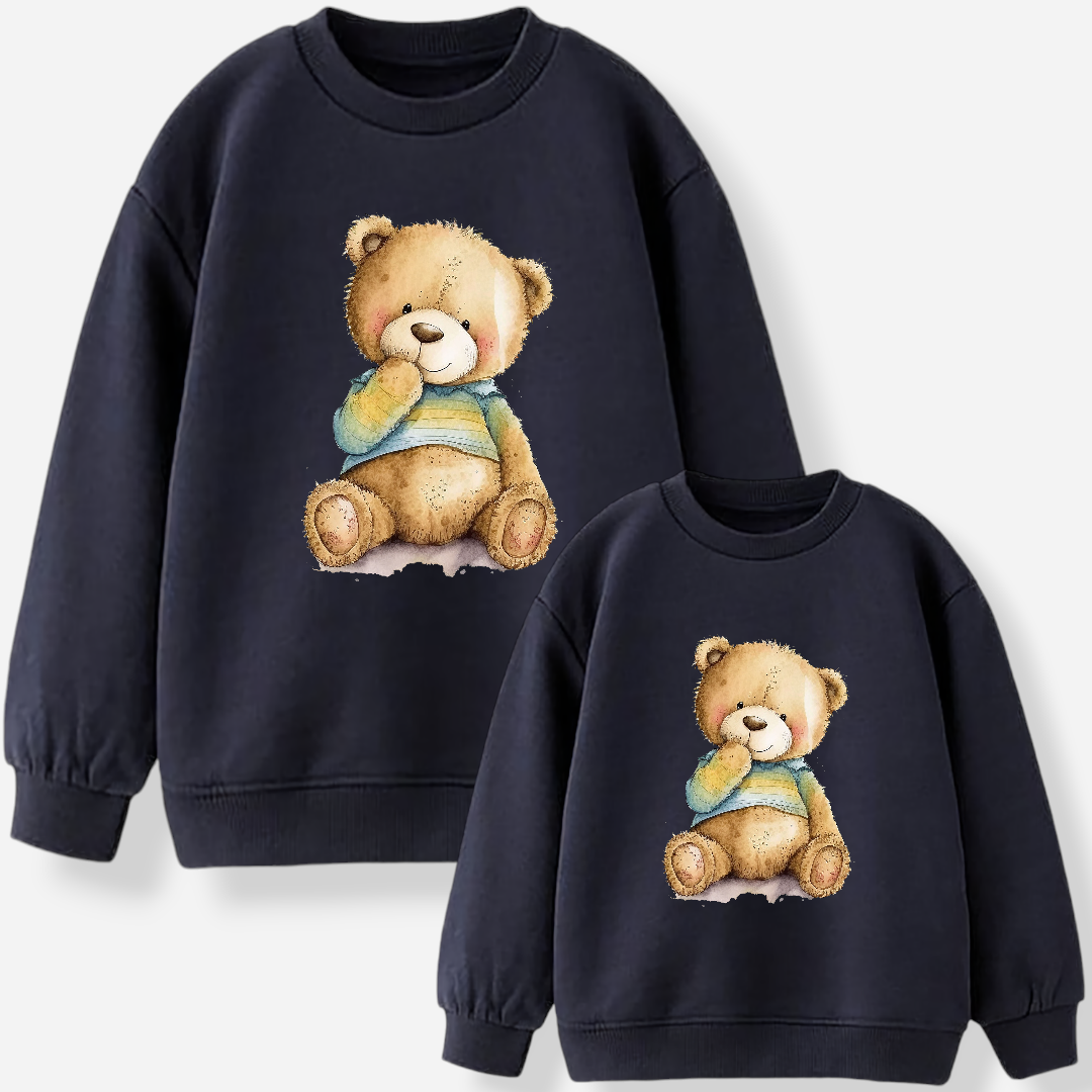 Sweat-shirt maman et fille