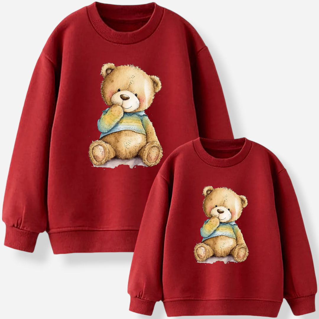 Sweat-shirt maman et fille