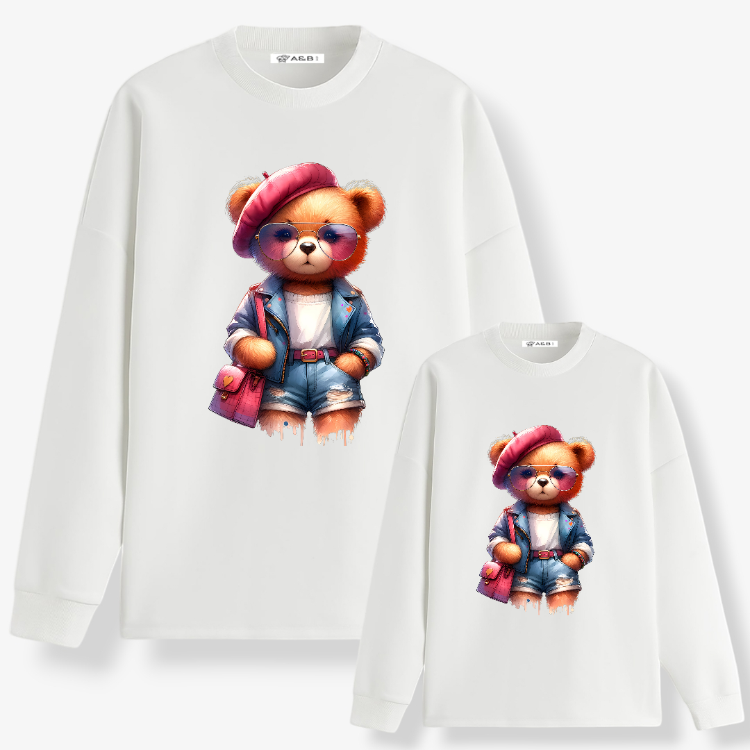 Mommy and girl sweatshirt