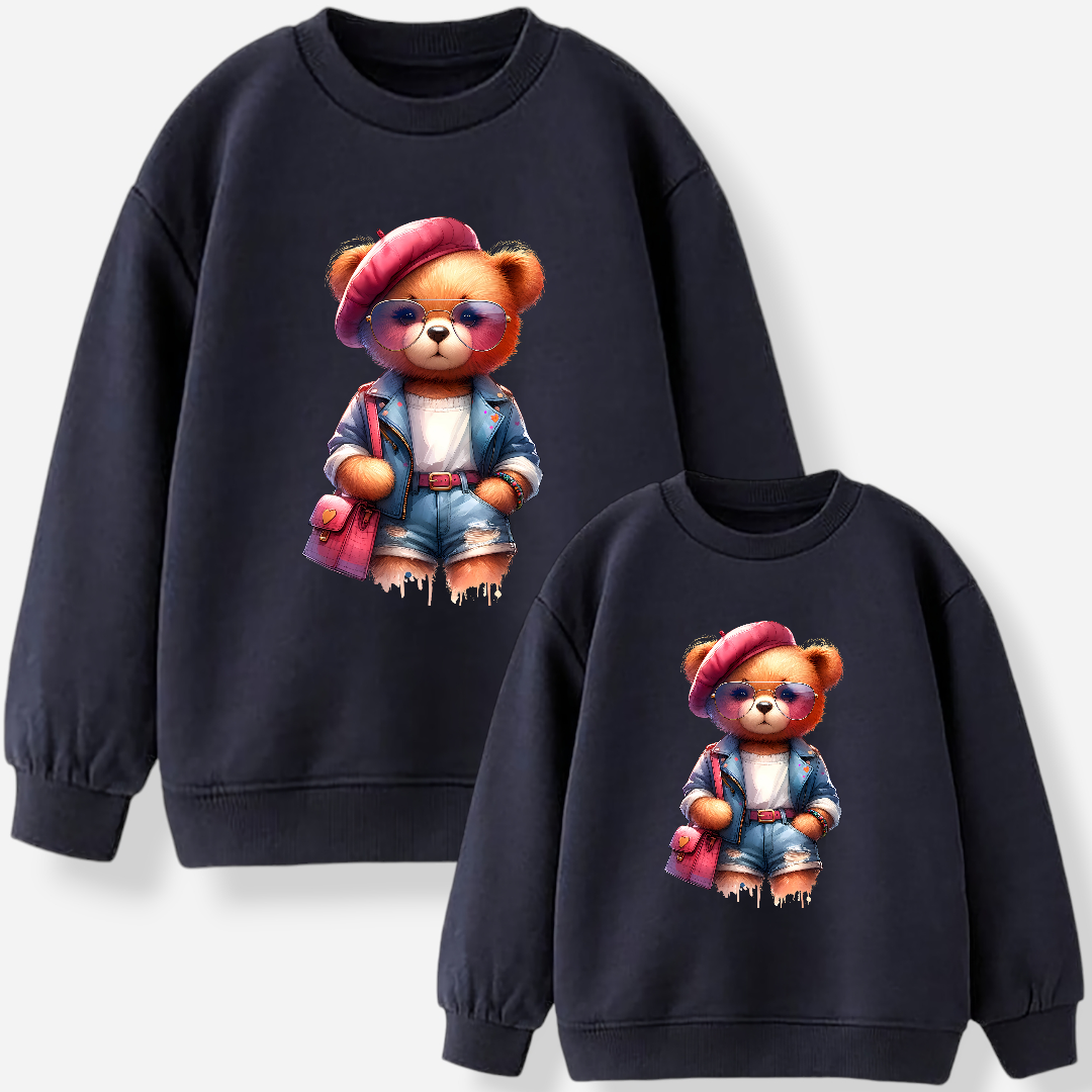 Mama und Mädchen Sweatshirt