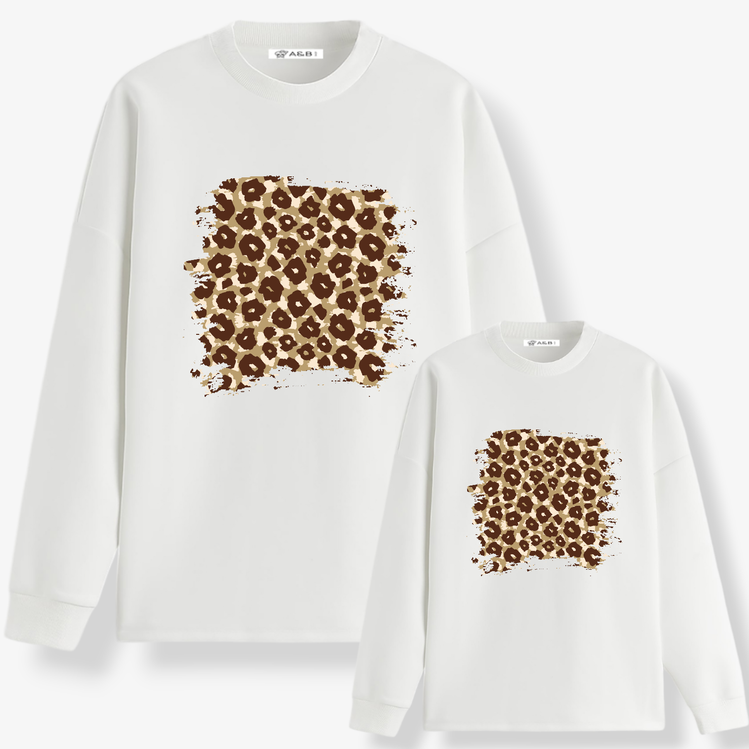 Sweat-shirt maman et fille