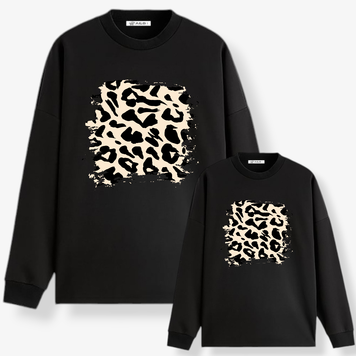 Sweat-shirt maman et fille