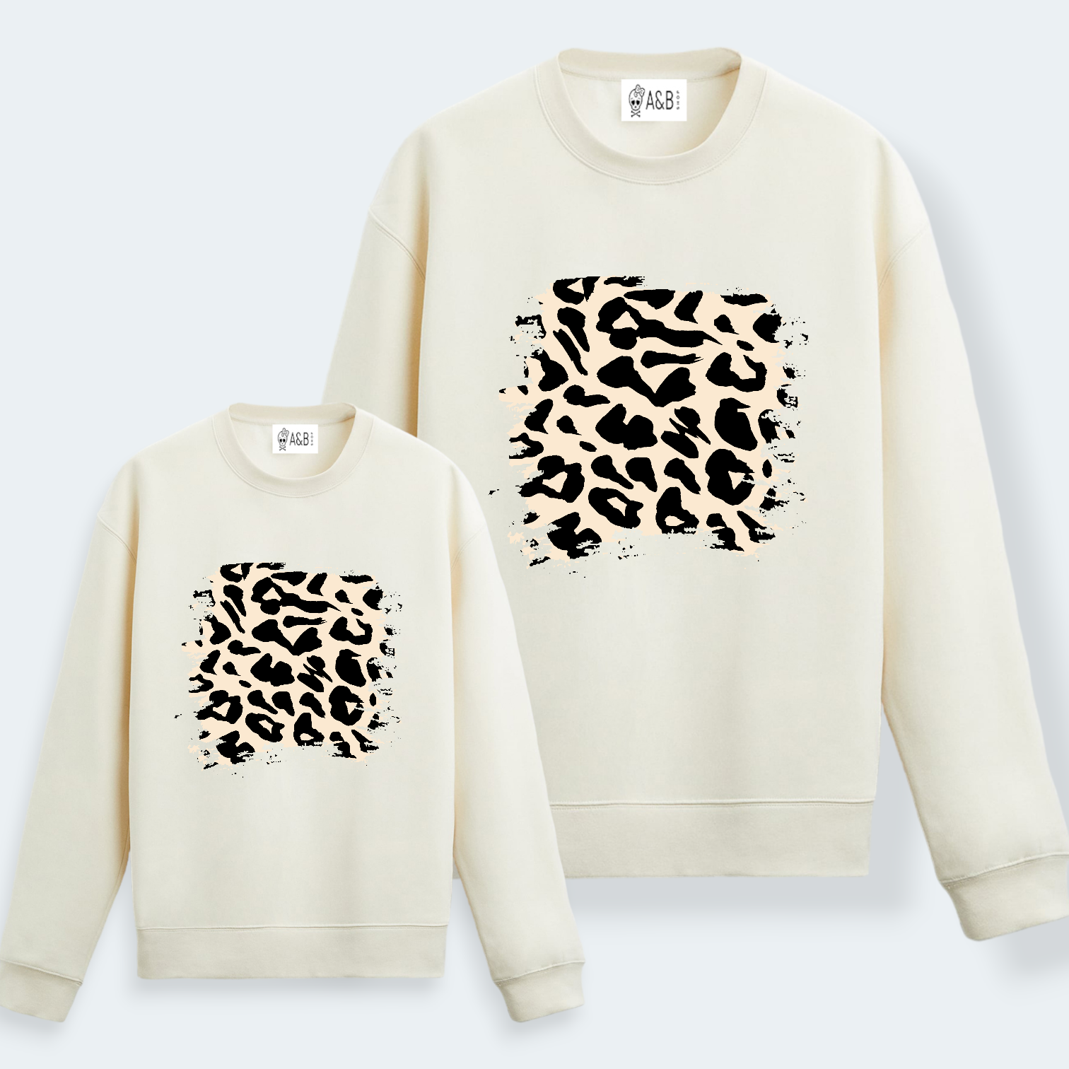 Sudadera Cream print