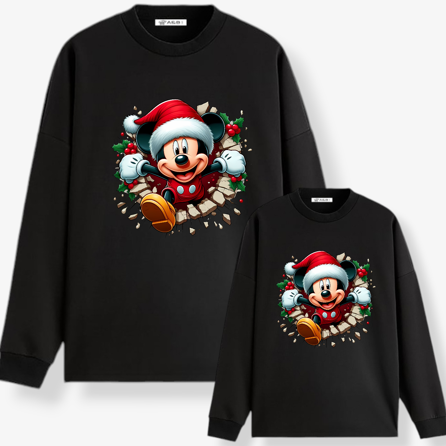 Sudadera Mickey sorpresa navidad