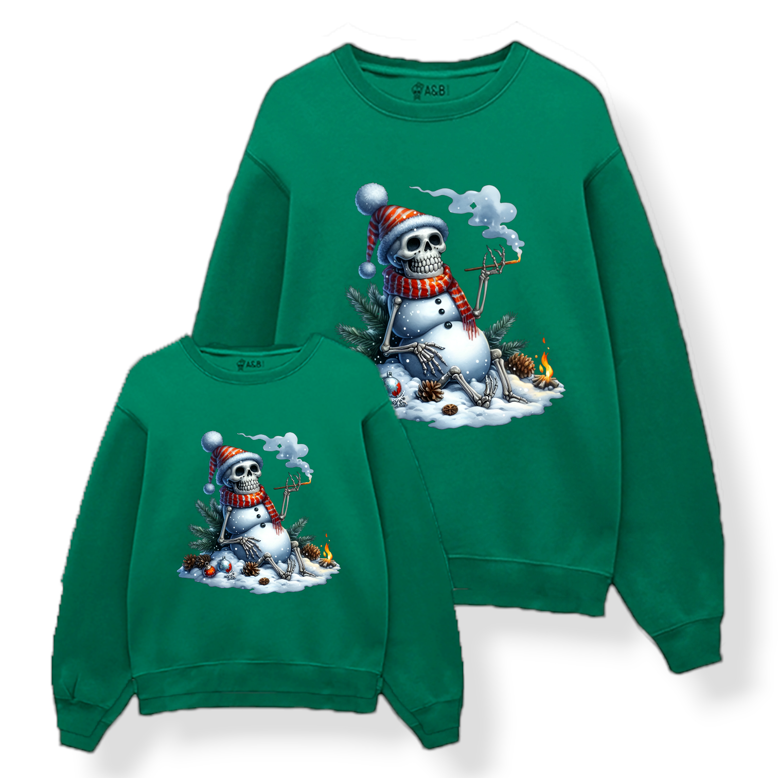 M & M Weihnachts -Sweatshirt