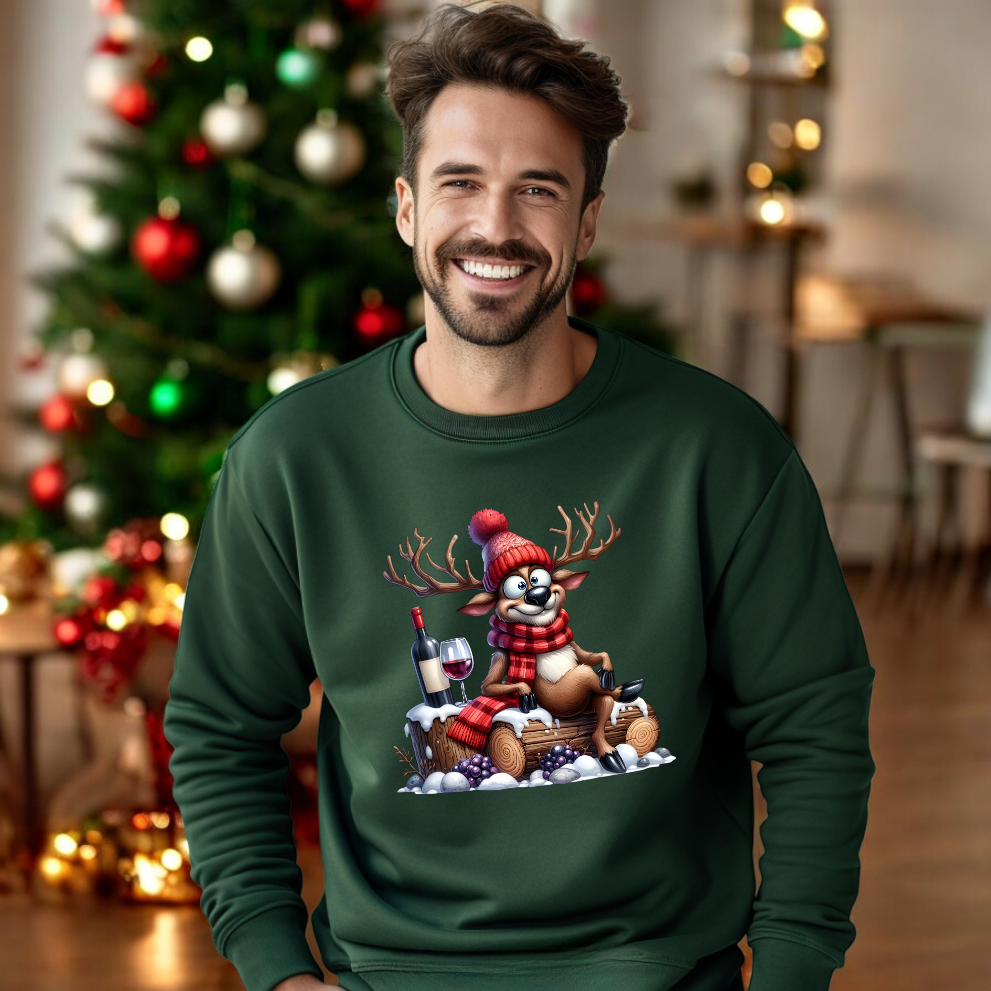 Sweat-shirt de Noël M&M