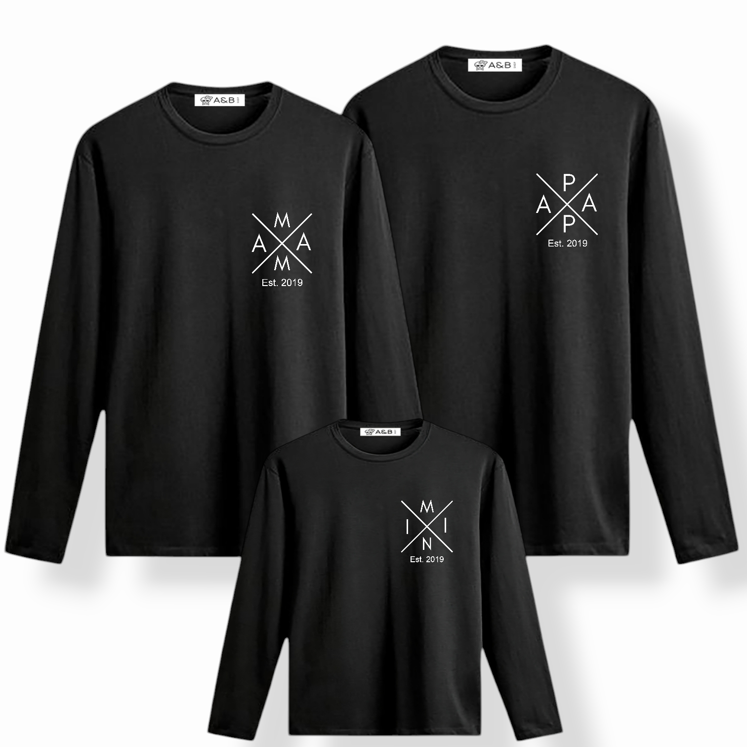 Long -sleeved D & D t -shirt