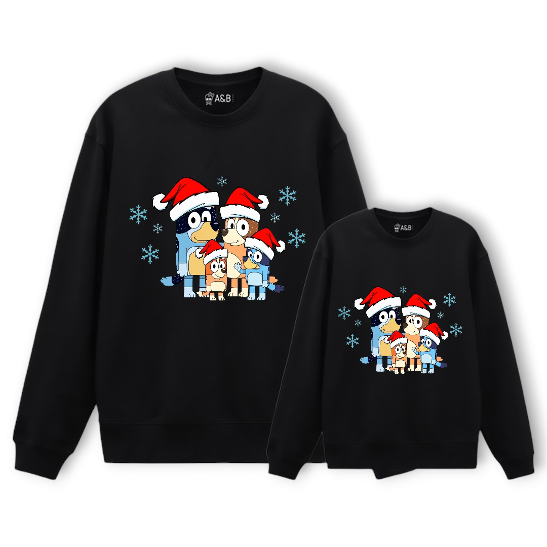 M & M Weihnachts -Sweatshirt