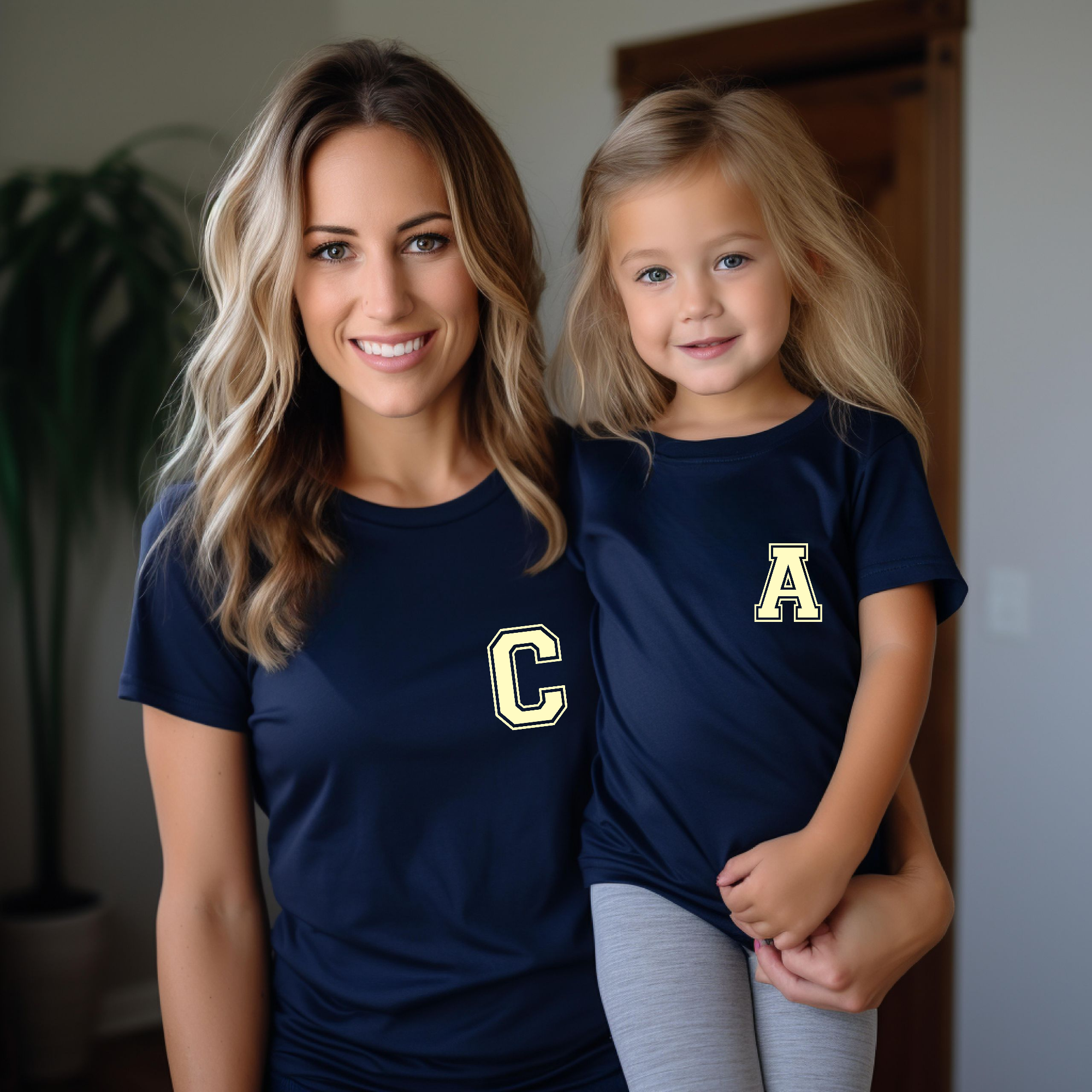 Camiseta Personalizable Inicial Mini Mantequilla