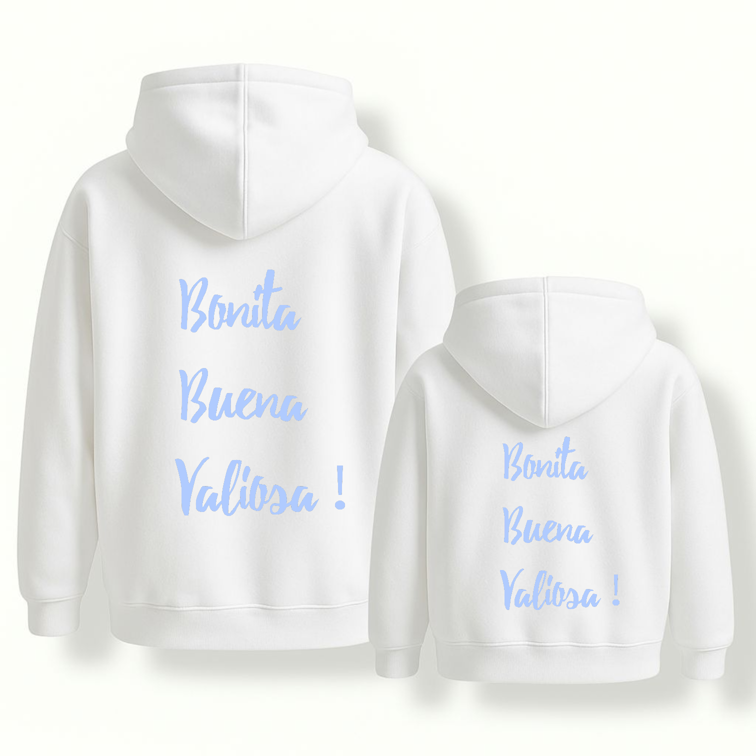 Sudadera Capucha Yo Bonita Buena Valiosa!