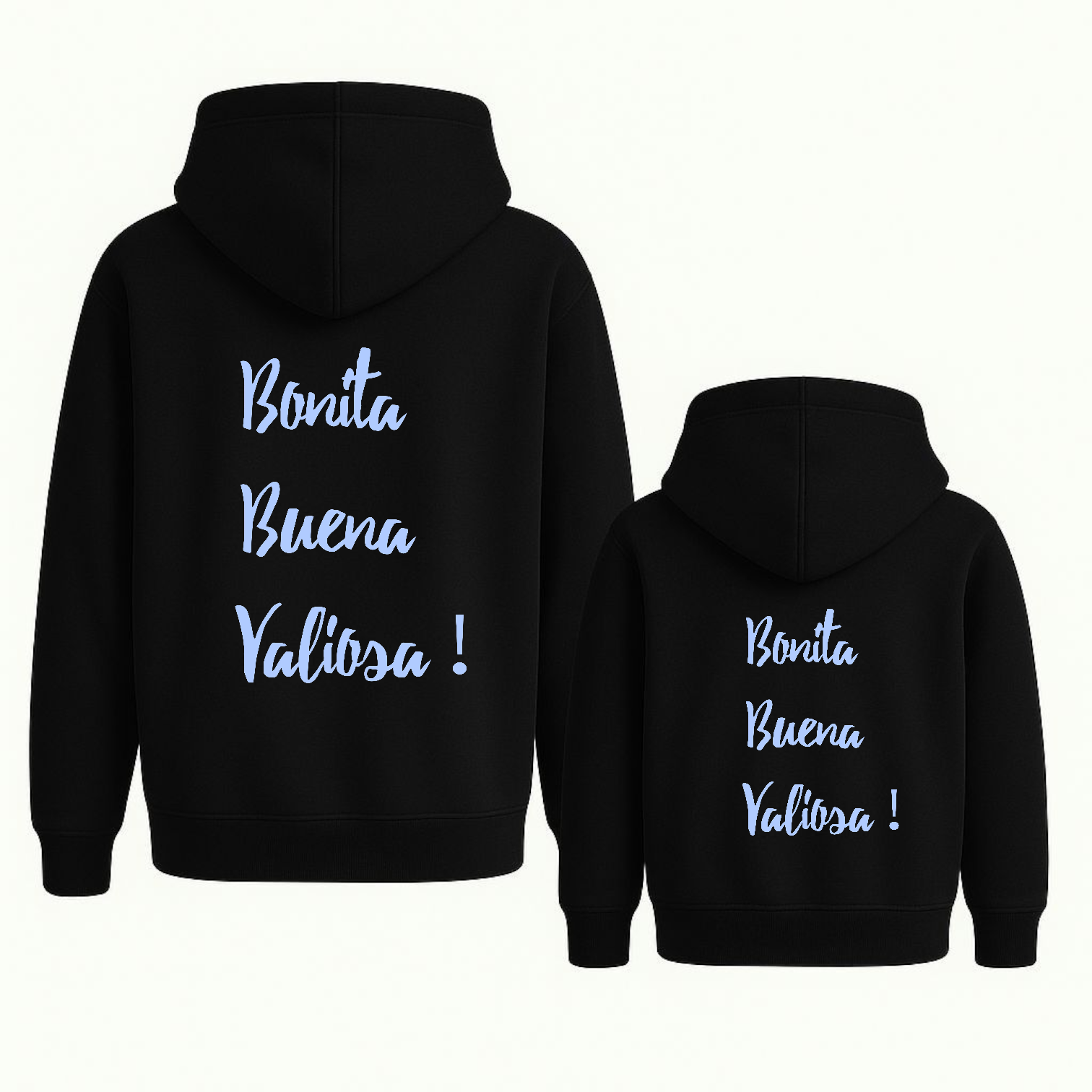 Sudadera Capucha Yo Bonita Buena Valiosa!