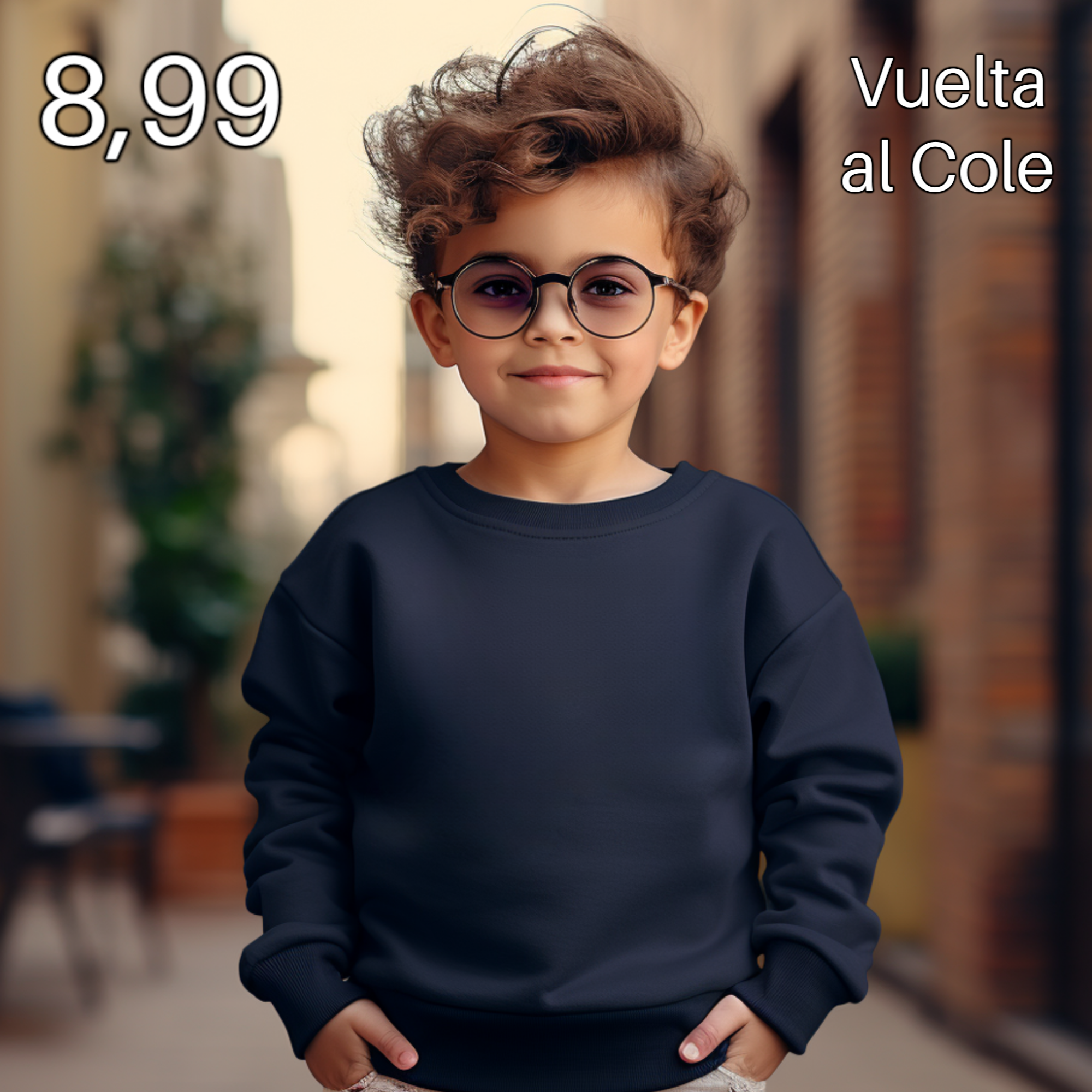Sudadera Básica Clásica