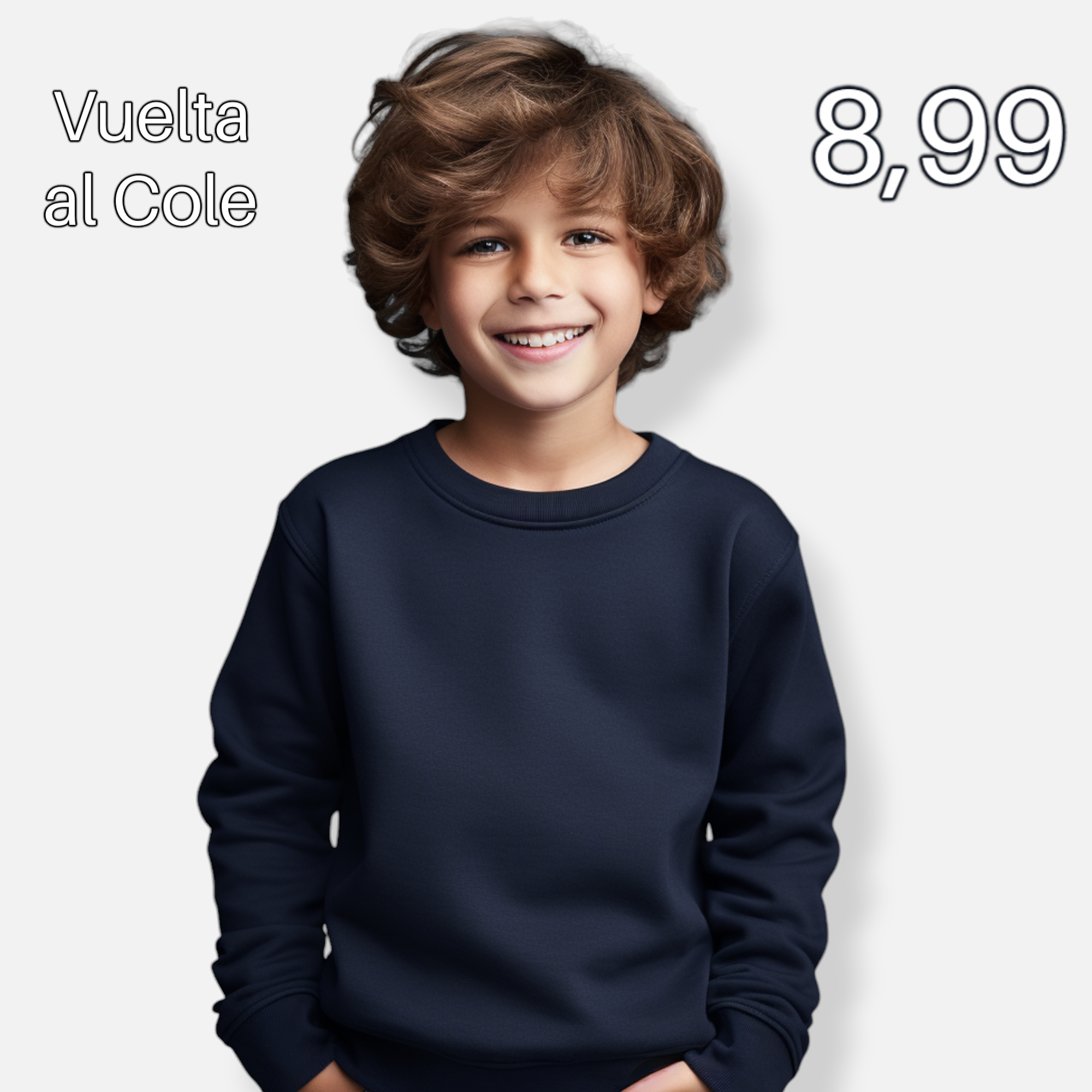 Sudadera Básica Clásica