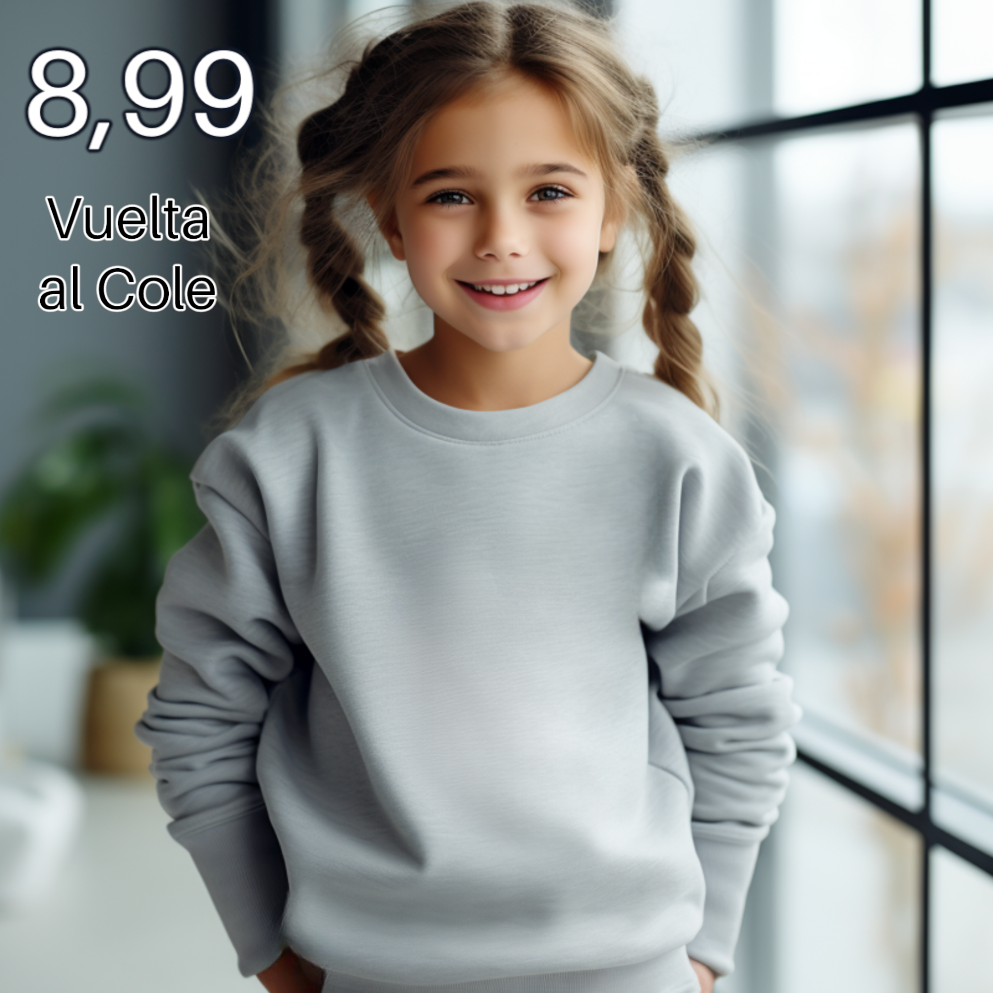 Sudadera Básica Clásica
