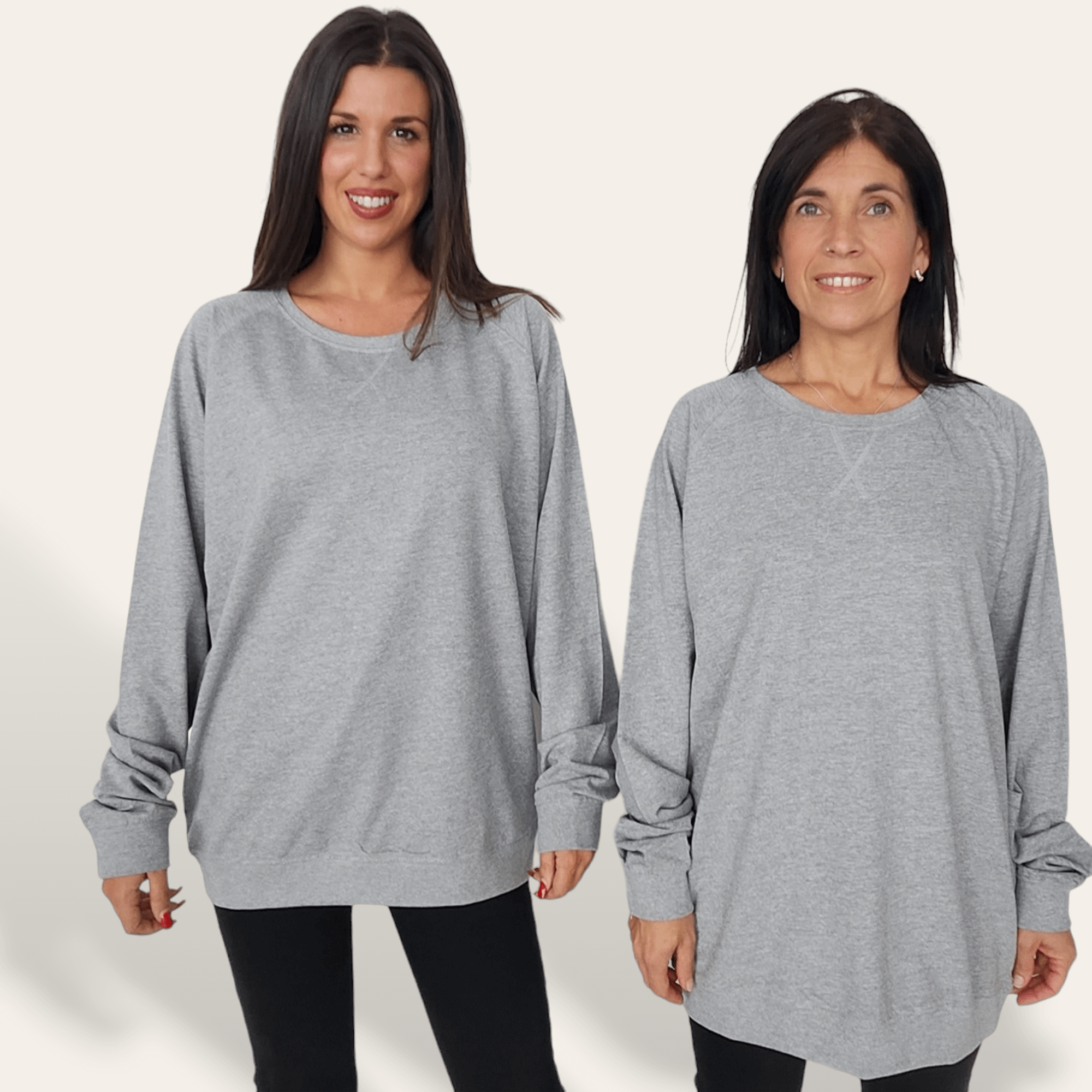 Sudadera Básica Gris