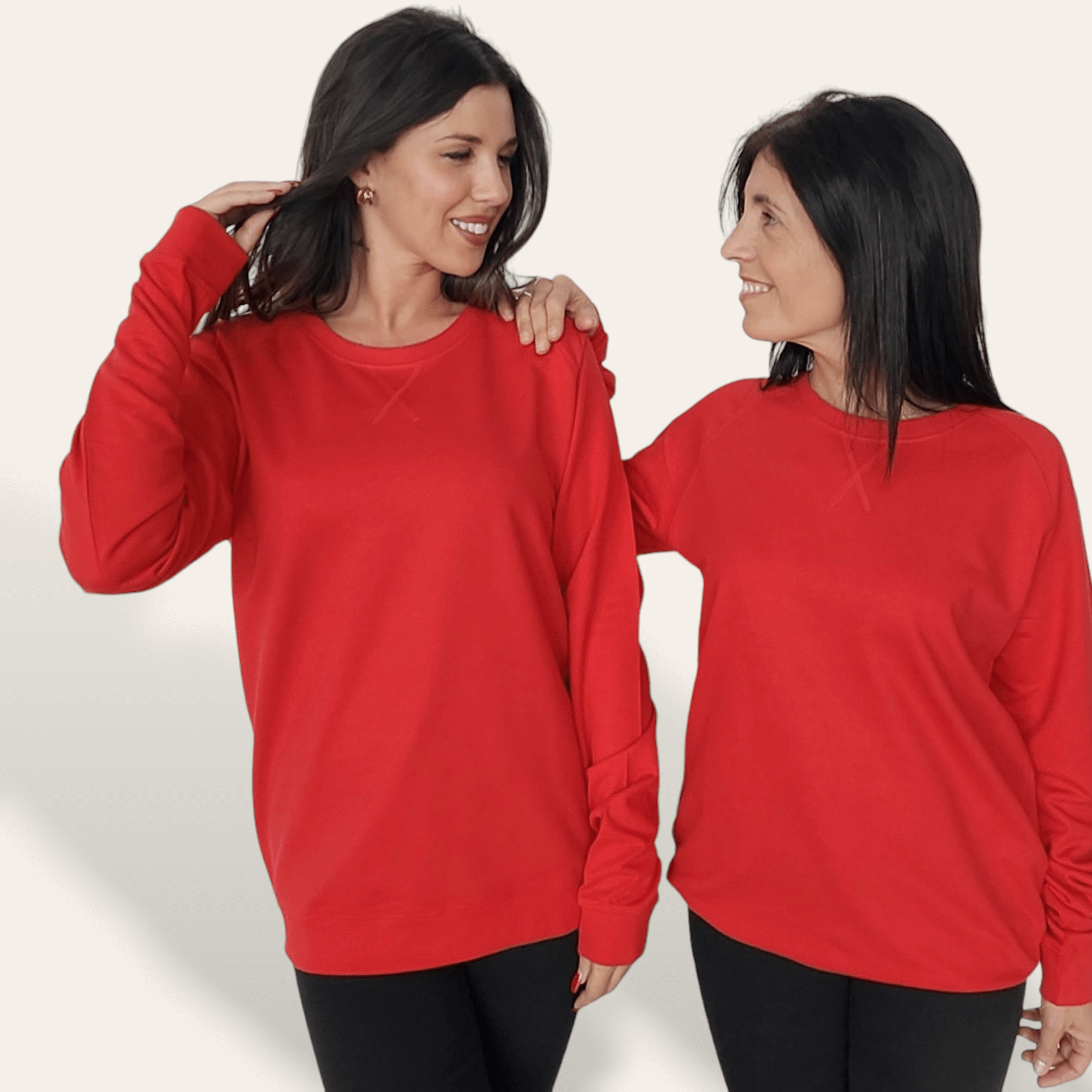 Rot Basic Sweatshirt