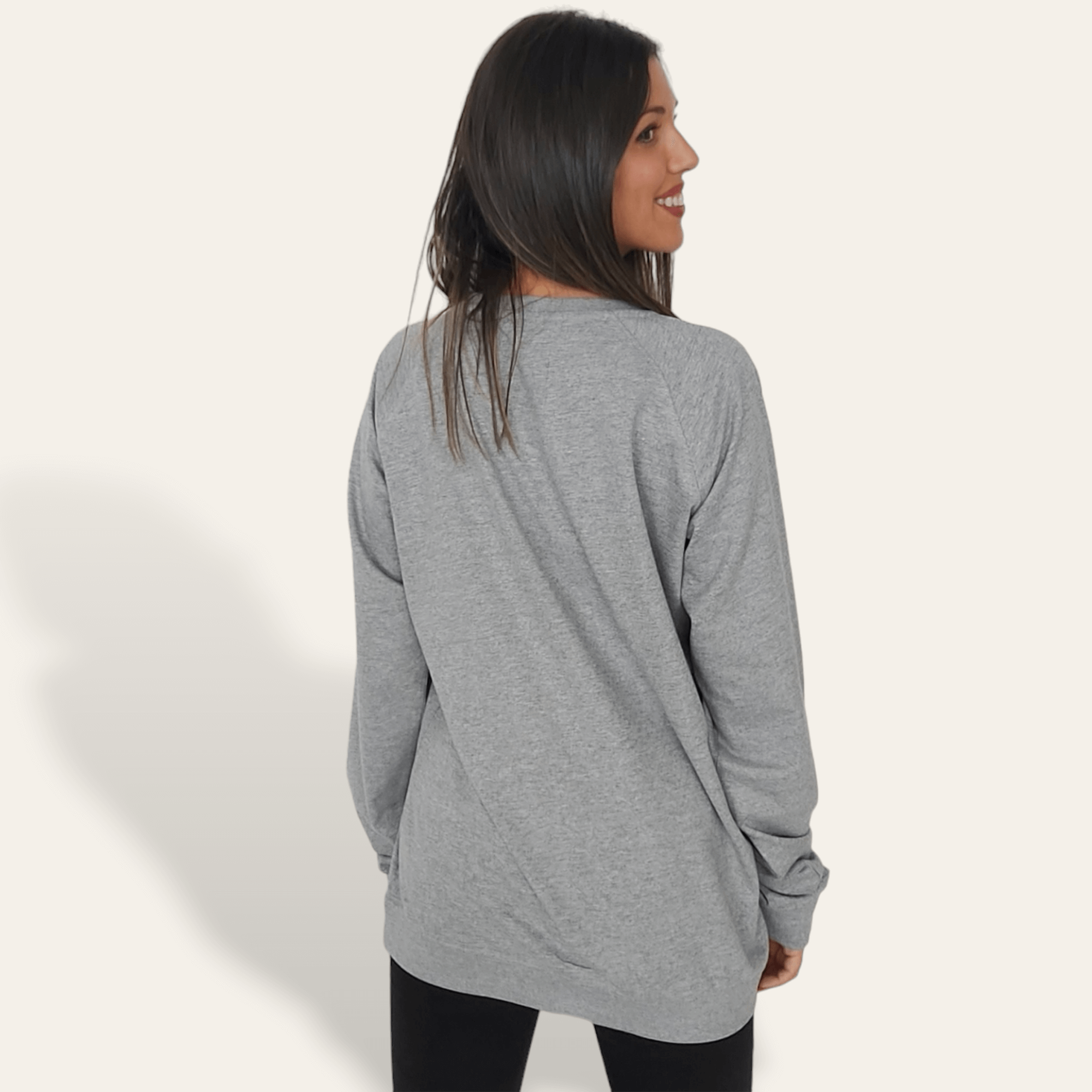 Basic gray sweatshirt