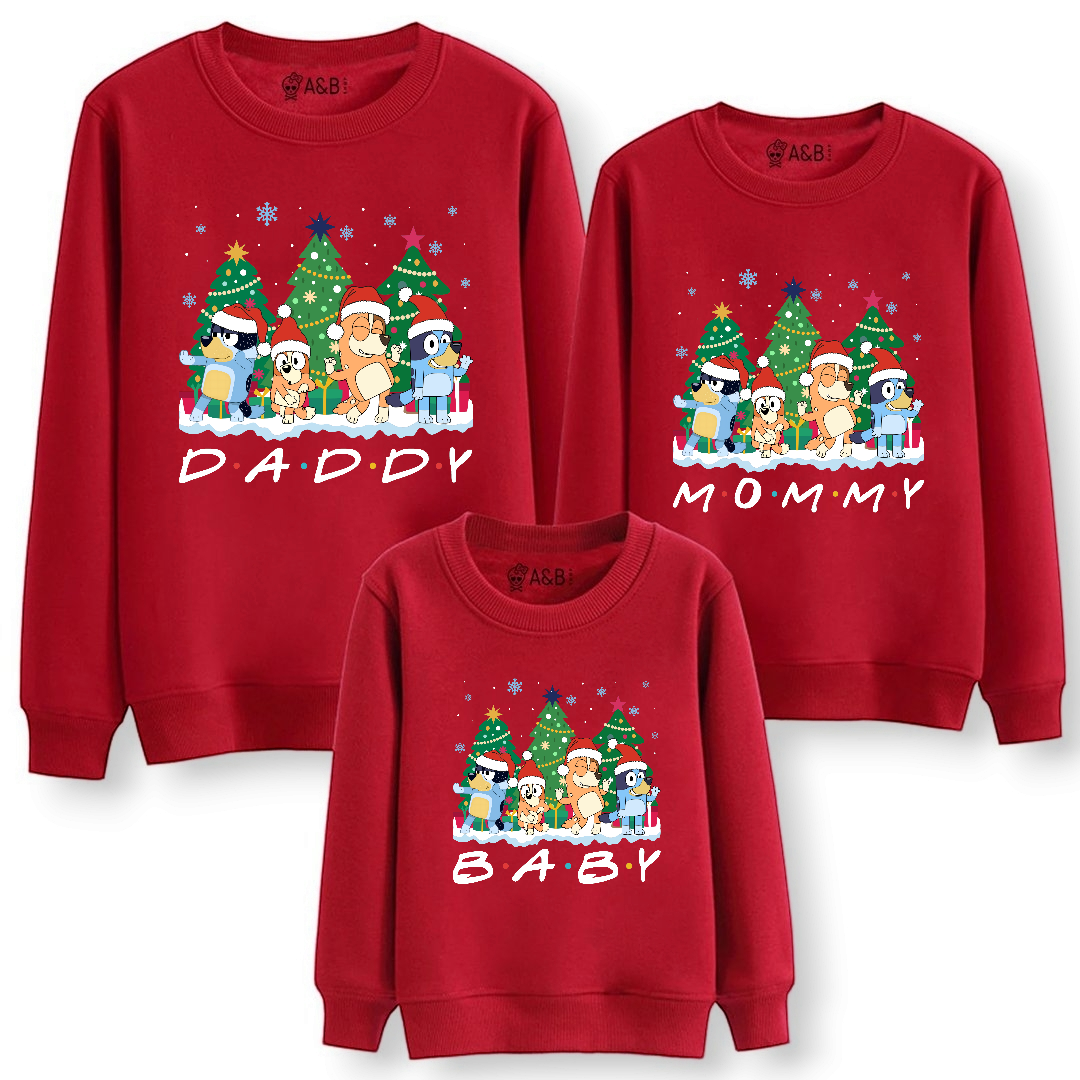 Mickey Minnie Happy Christmas Sweatshirt
